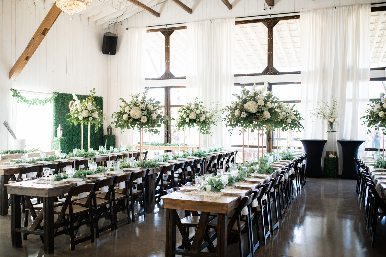 Blissful Hill indoor reception