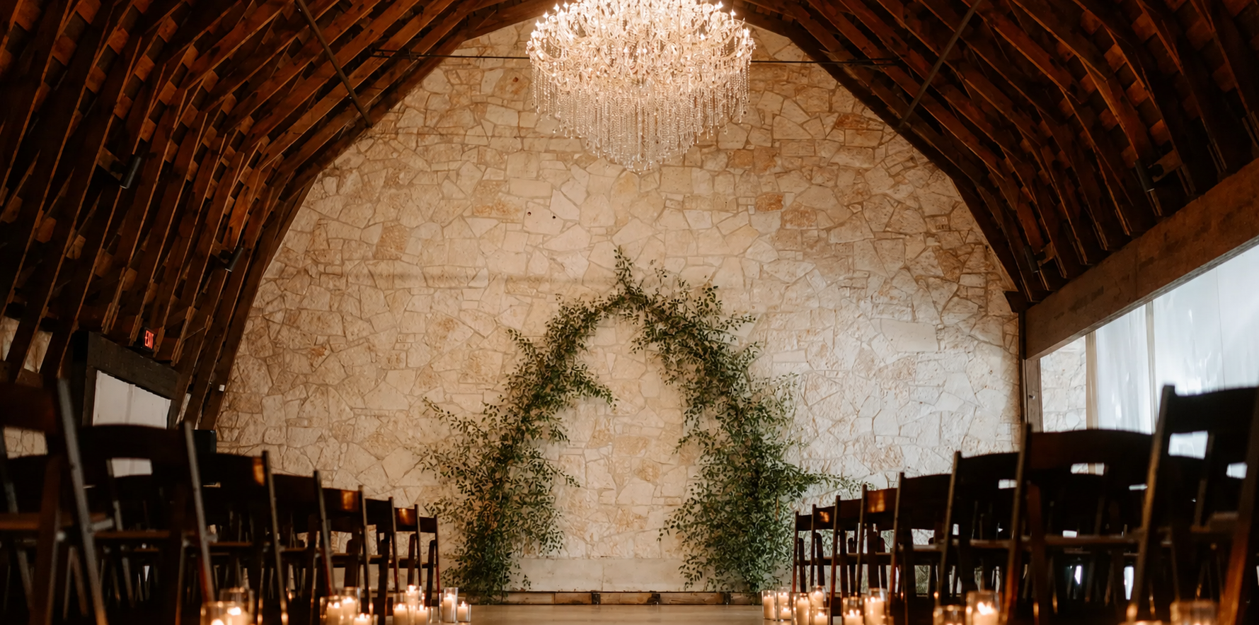 Brodie Homestead indoor ceremony