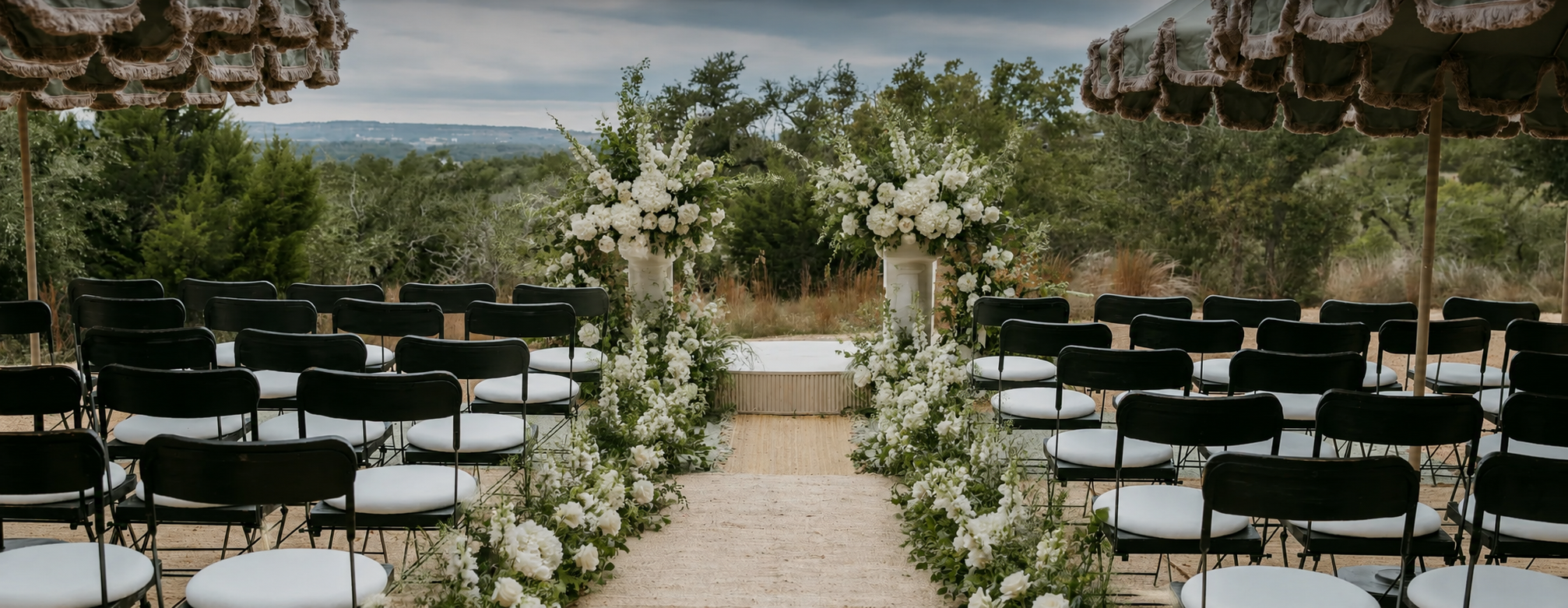 Cactus Moon Lodge outdoor ceremony