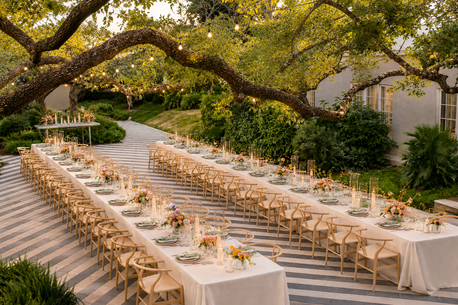 Hotel Saint Cecilia outdoor reception