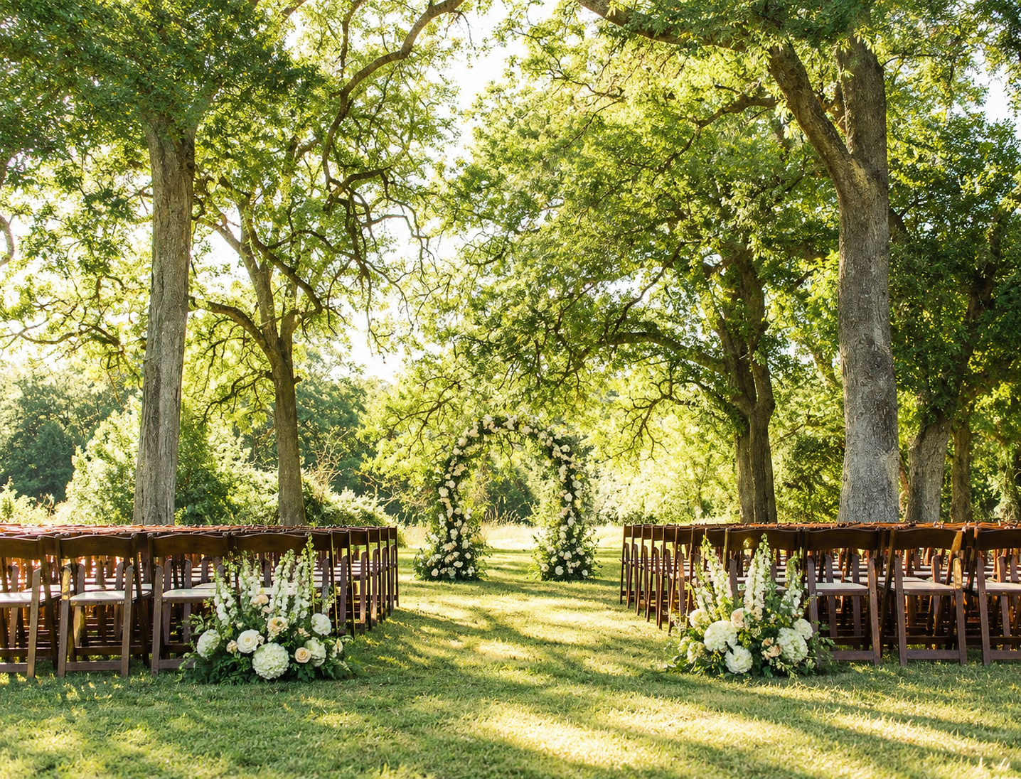 Pecan Springs Ranch spring ceremony