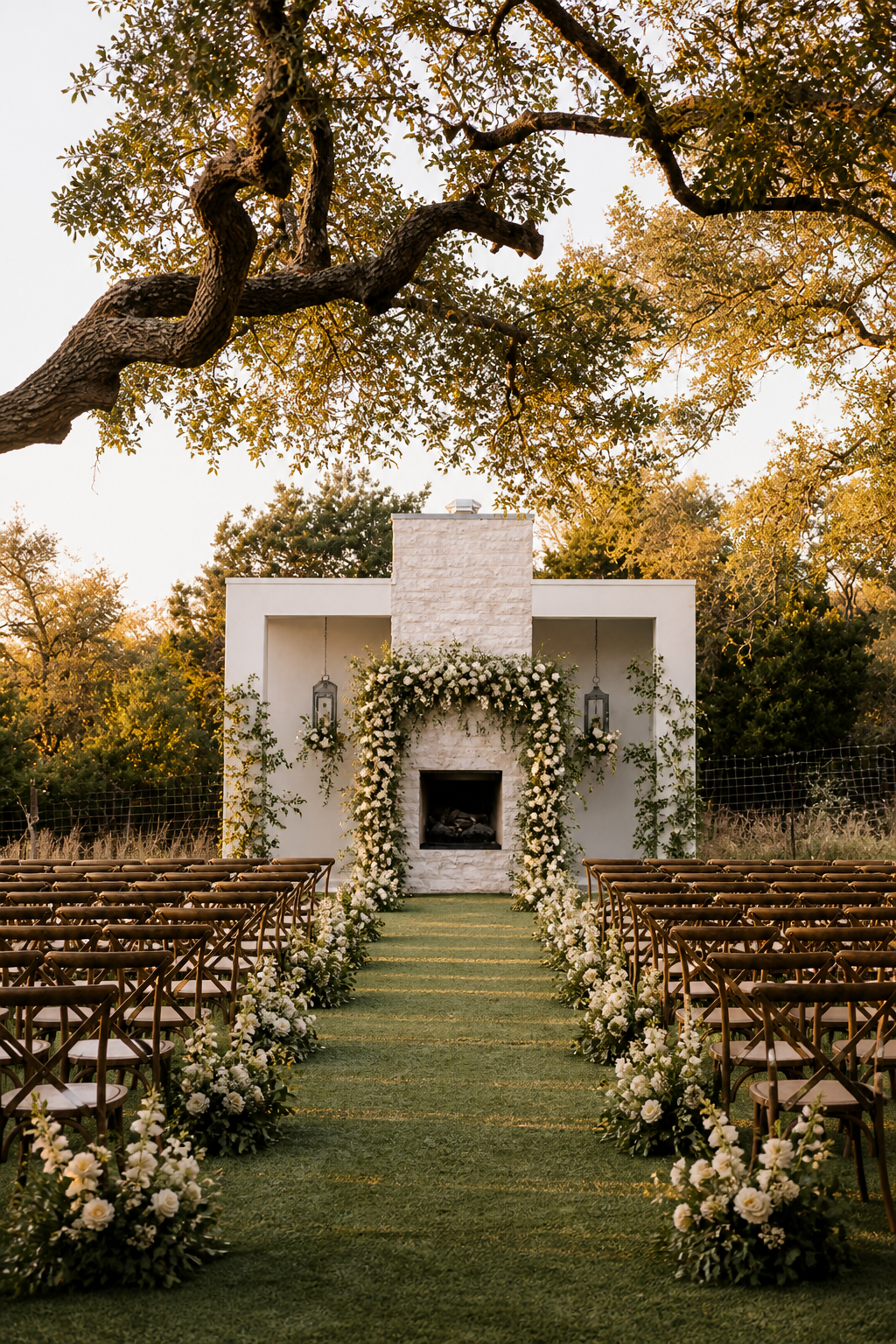 The Arlo ceremony altar