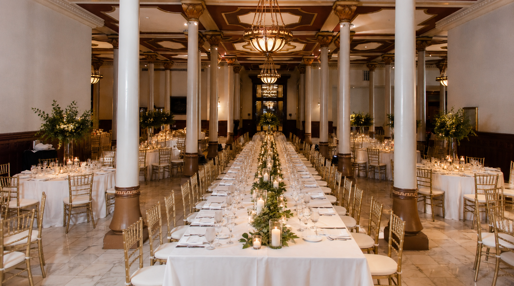 The Driskill Hotel ballroom