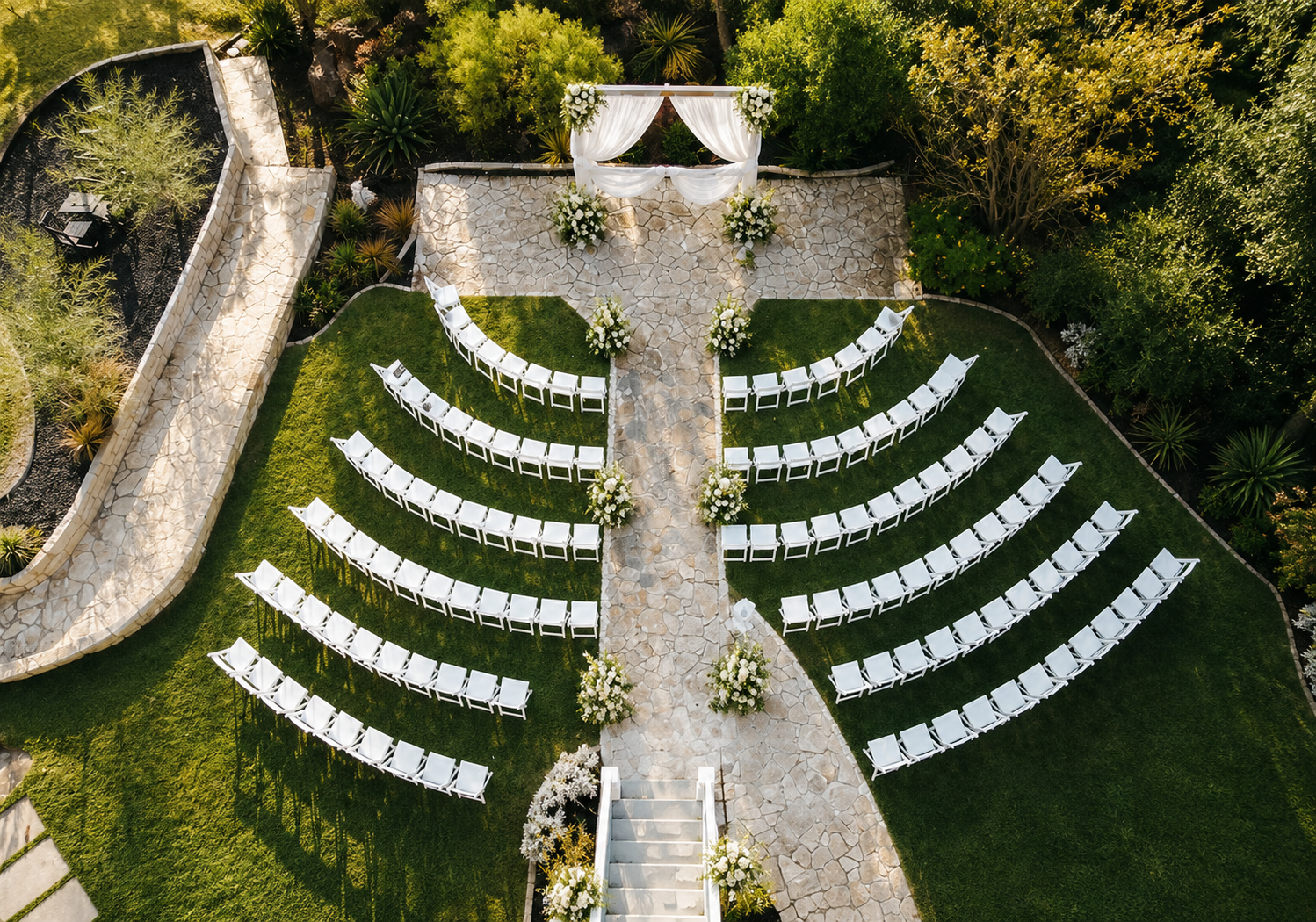 The Terrace Club outdoor ceremony