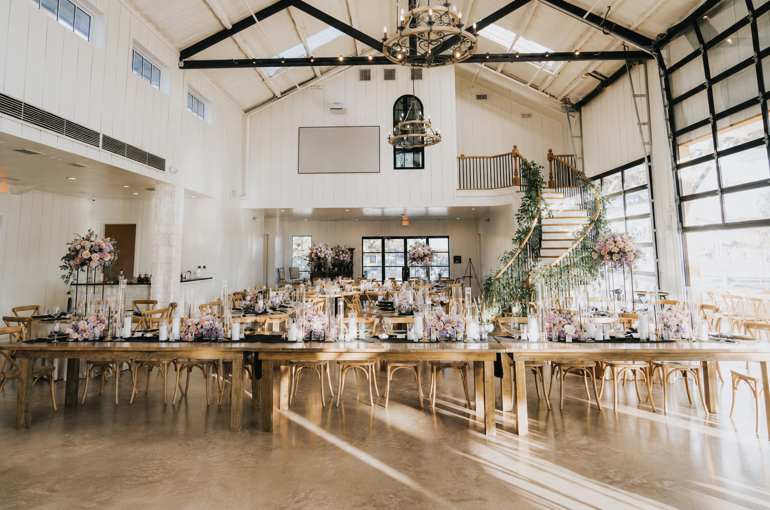 Bella Cavalli Events indoor reception