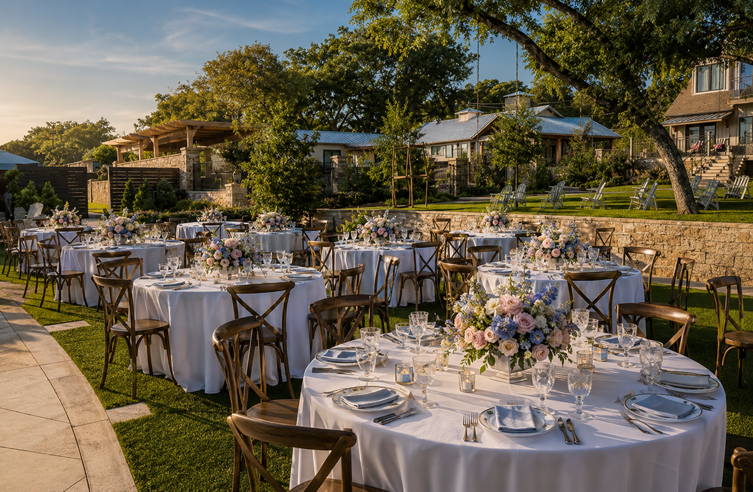 Hotel Lucy garden reception