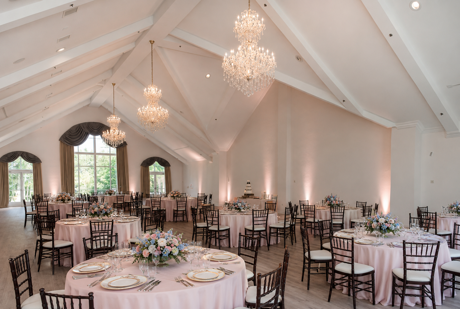 Reflections Venue & Gardens indoor reception