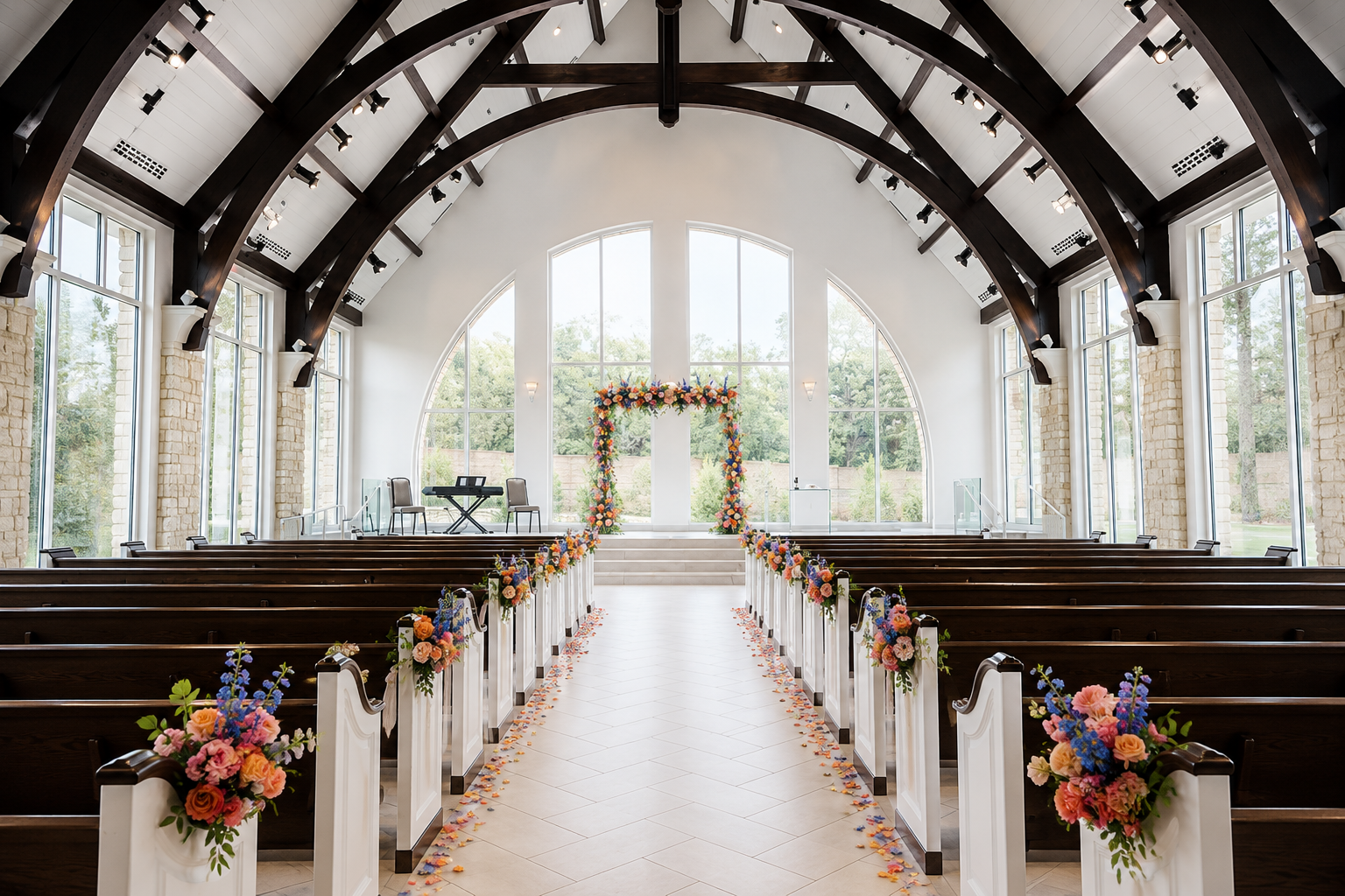 The Bowden indoor ceremony