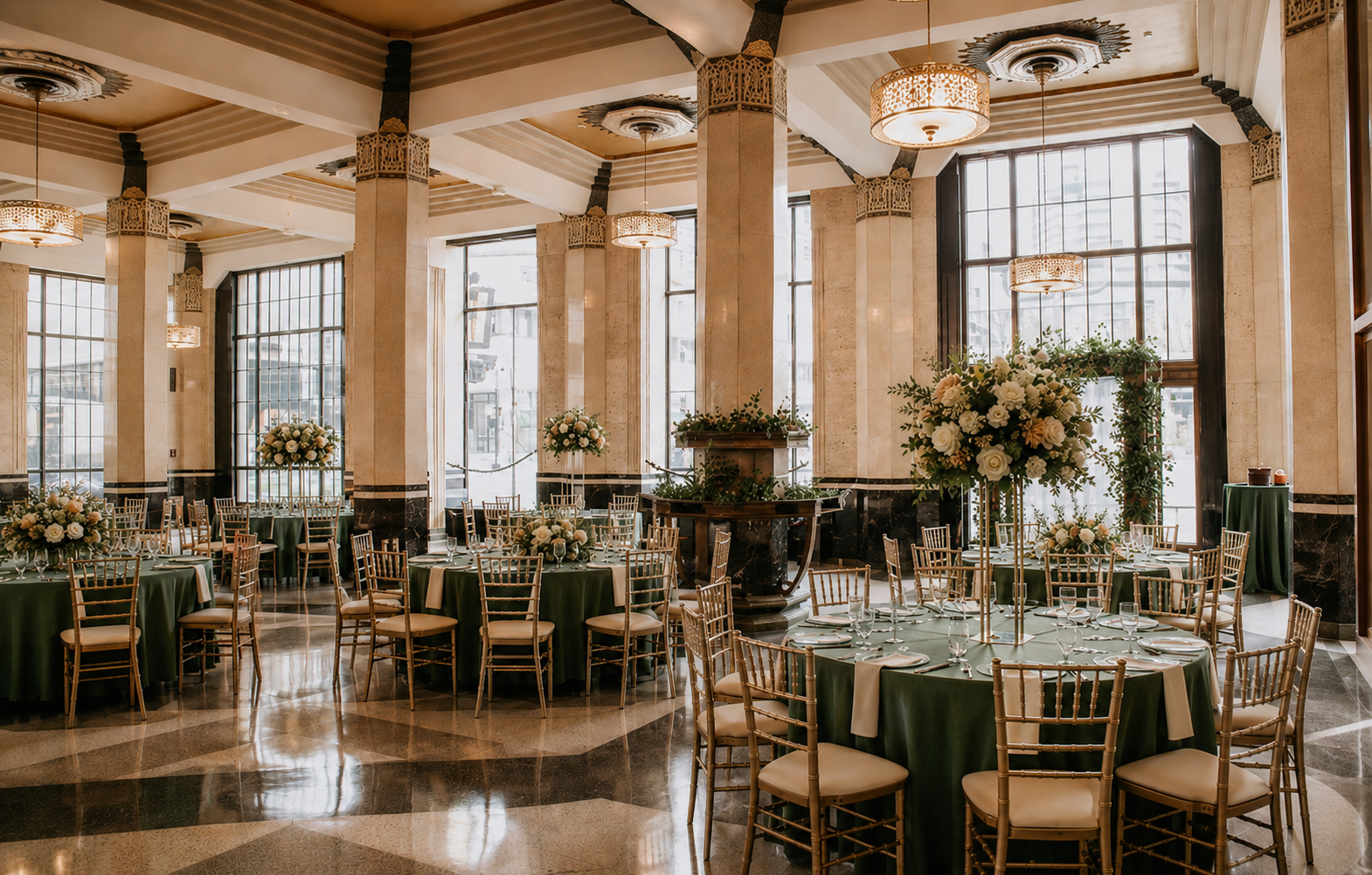 The Carlisle Room upscale reception
