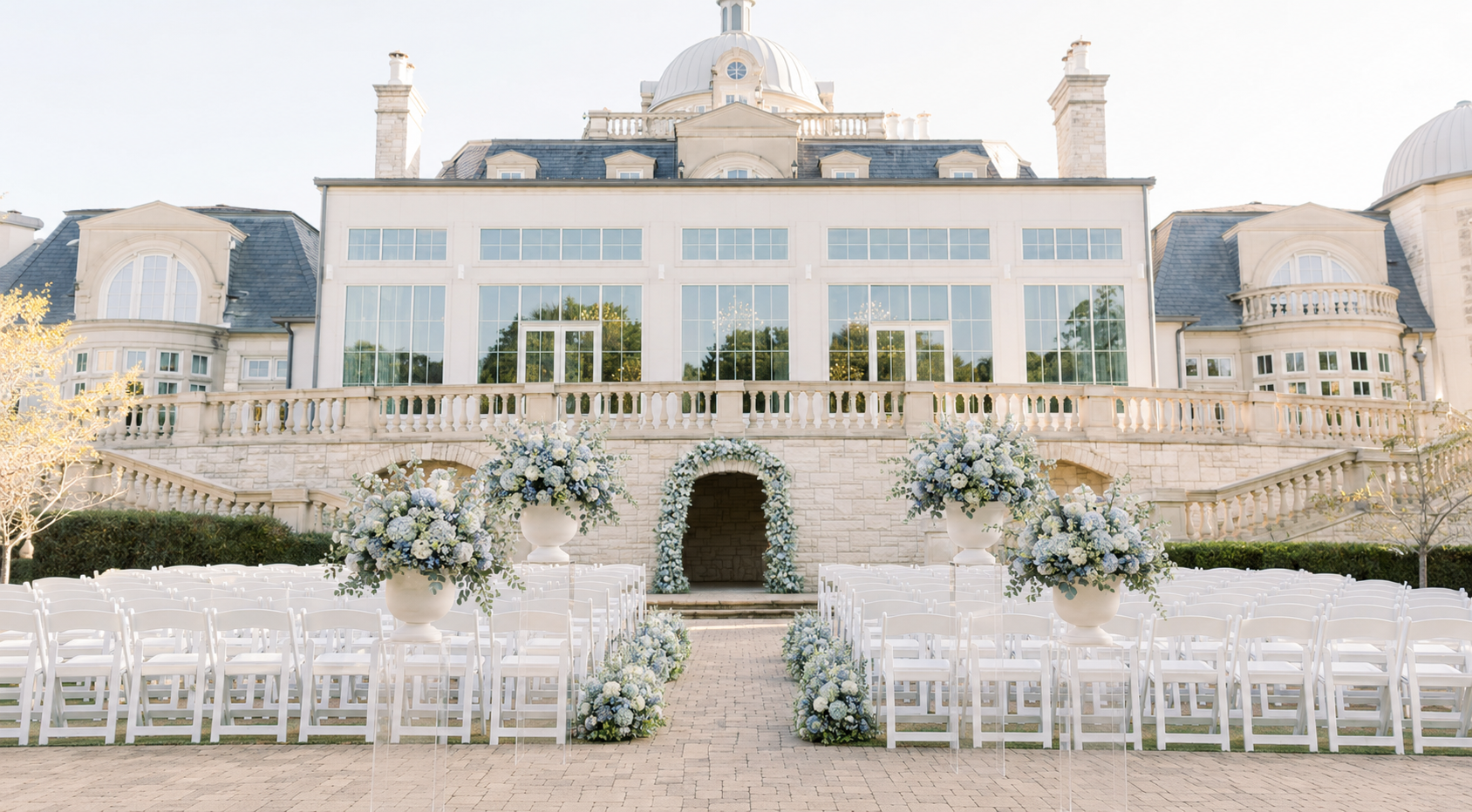The Olana outdoor ceremony