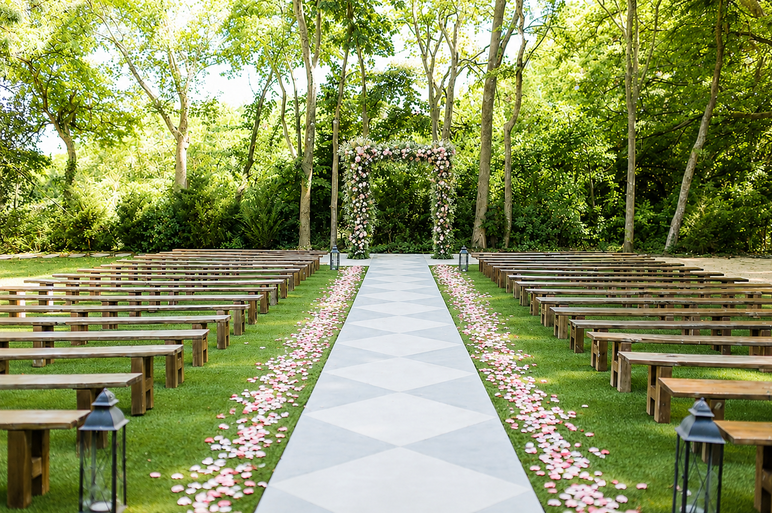 The RoseMary garden ceremony