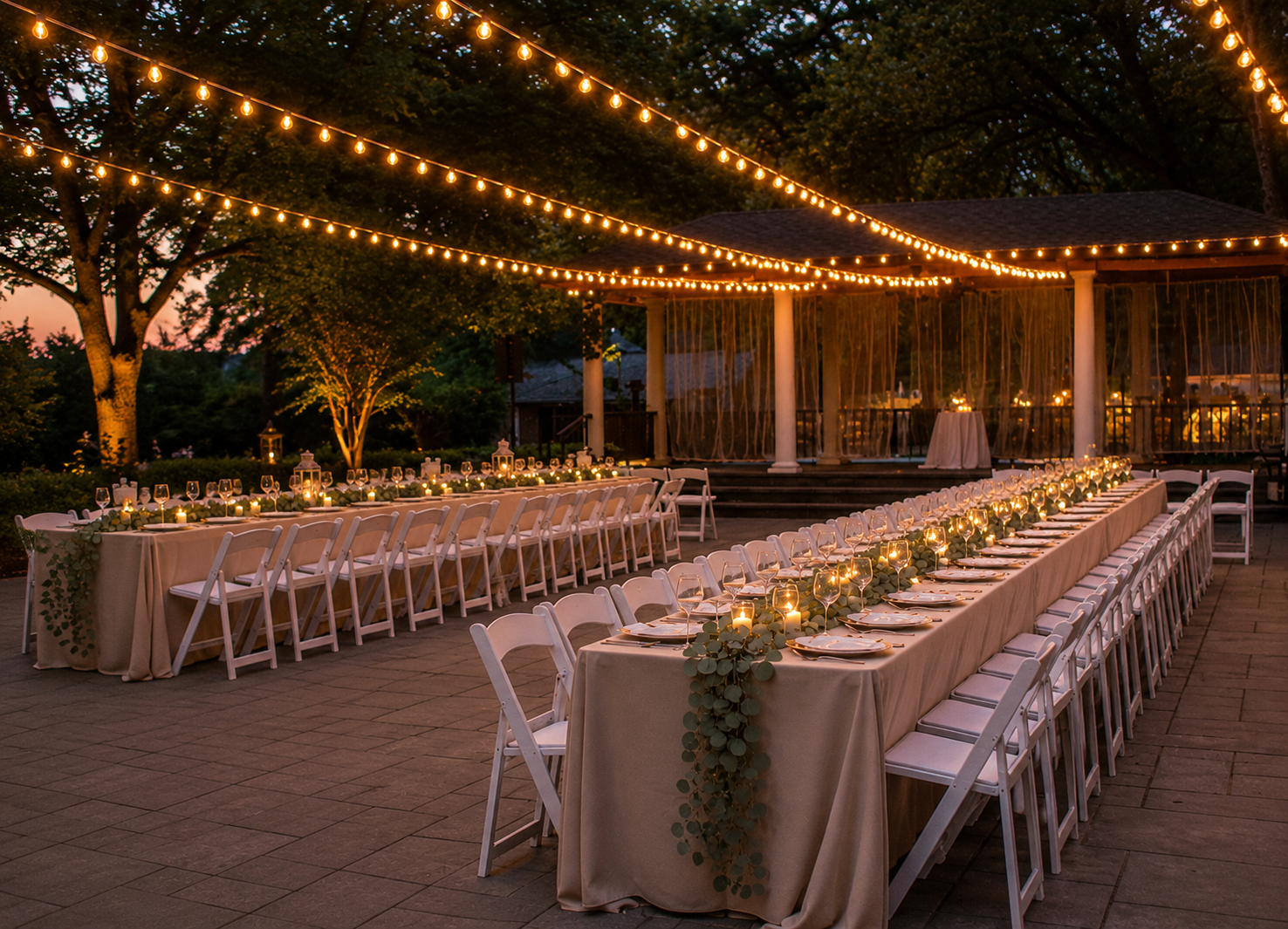 The Sanford House Inn & Spa outdoor reception