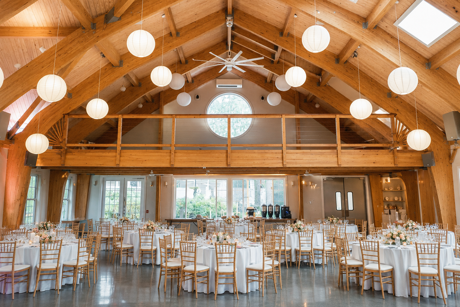 Full Moon Resort indoor reception