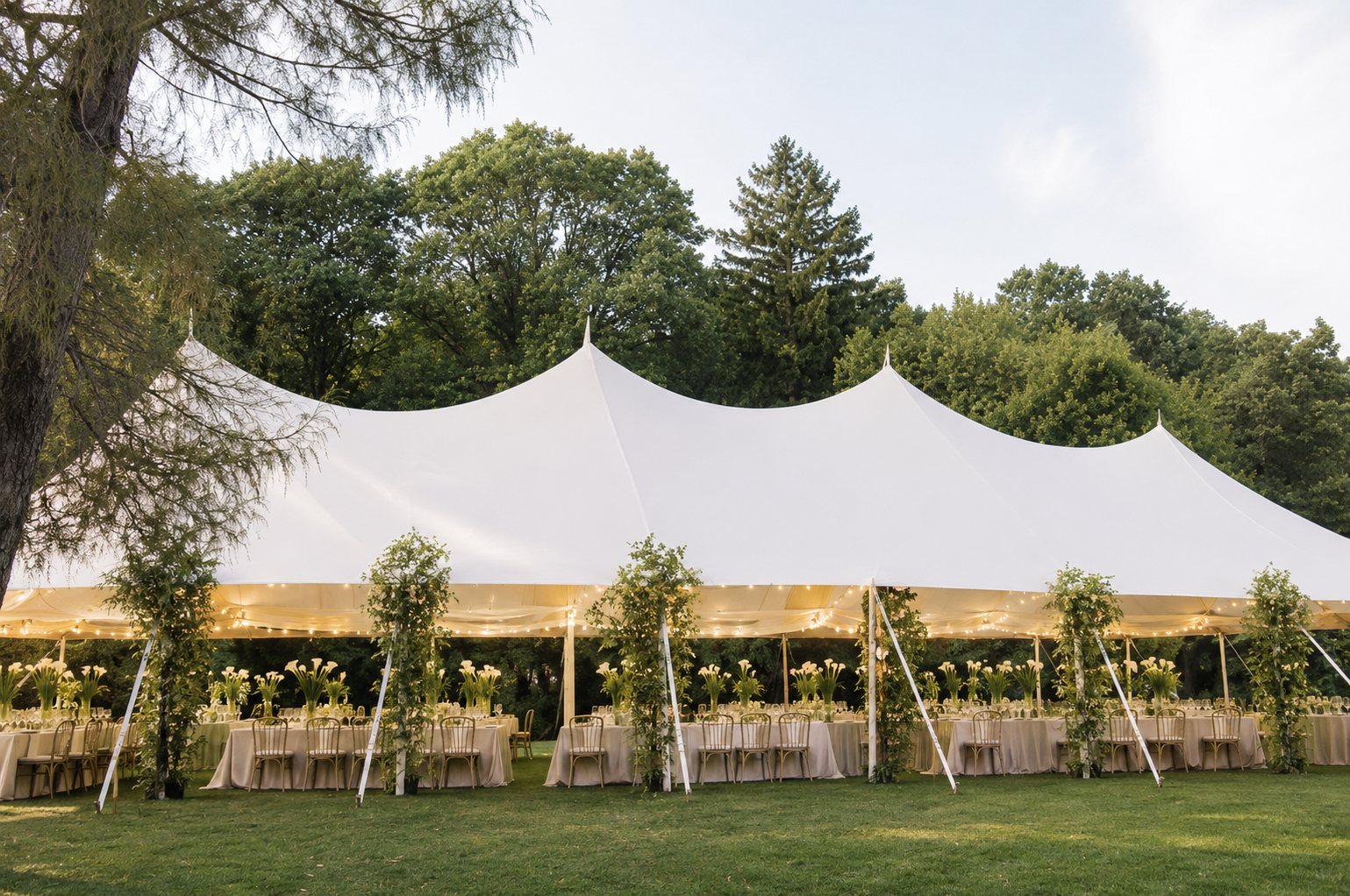Rushmore Estate tented reception