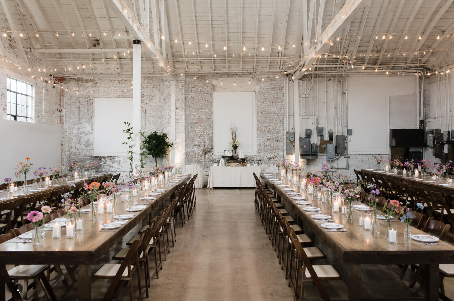 Honeypot wedding reception