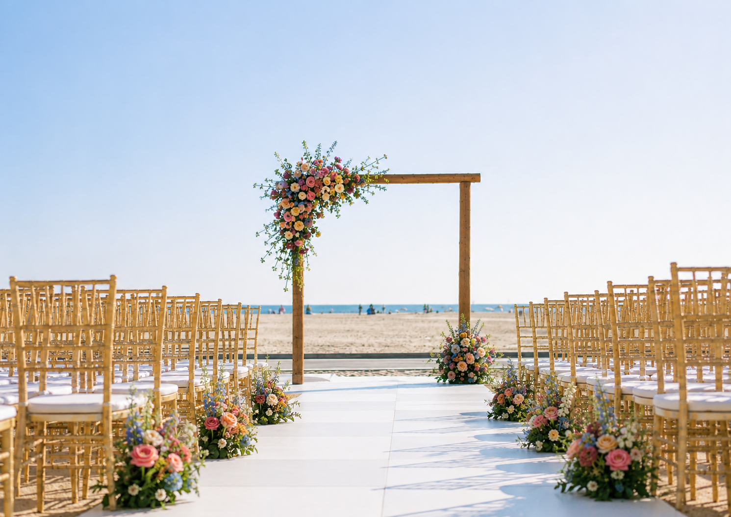 Hotel Casa del Mar beach ceremony