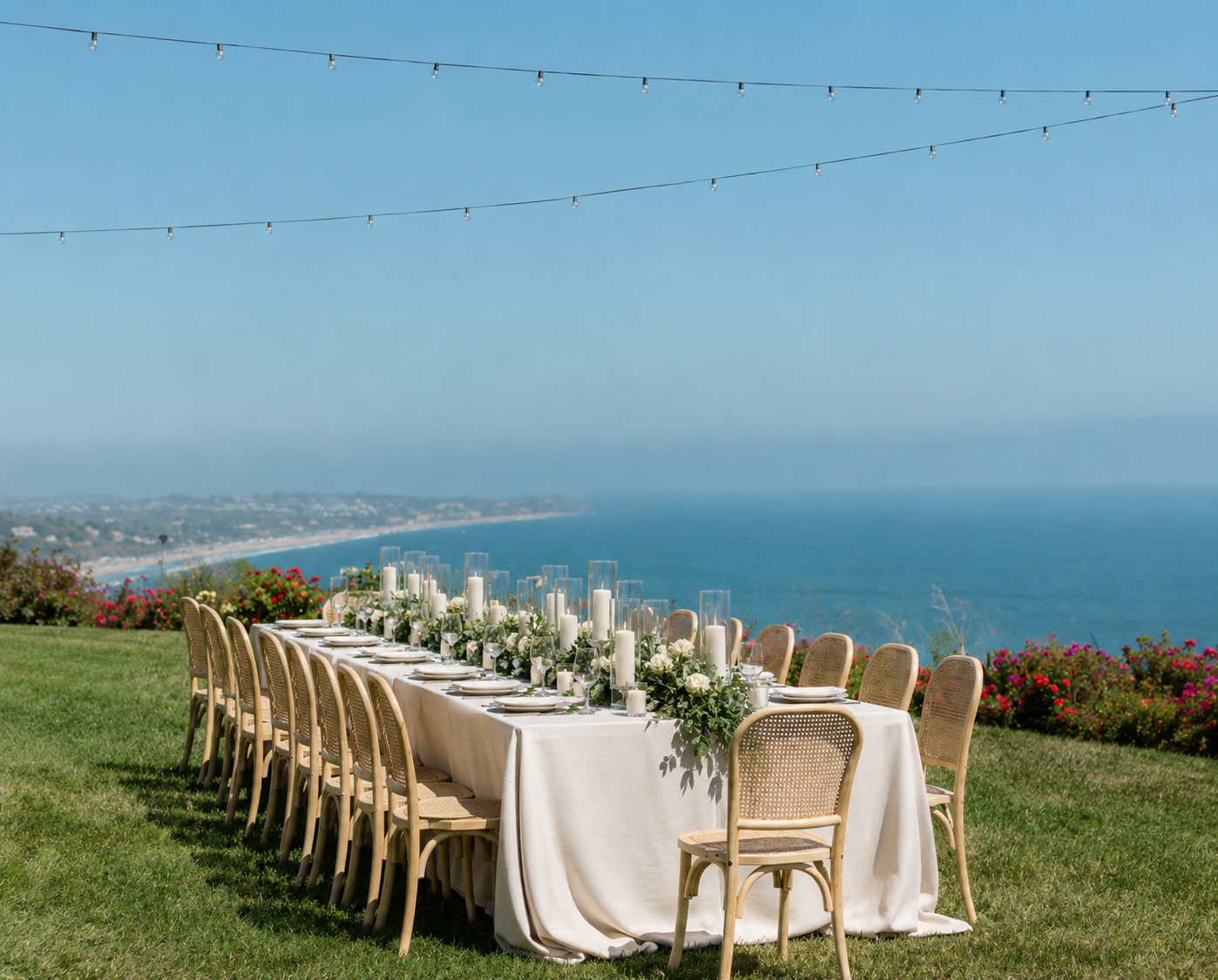 Malibu Sea View Estate intimate reception
