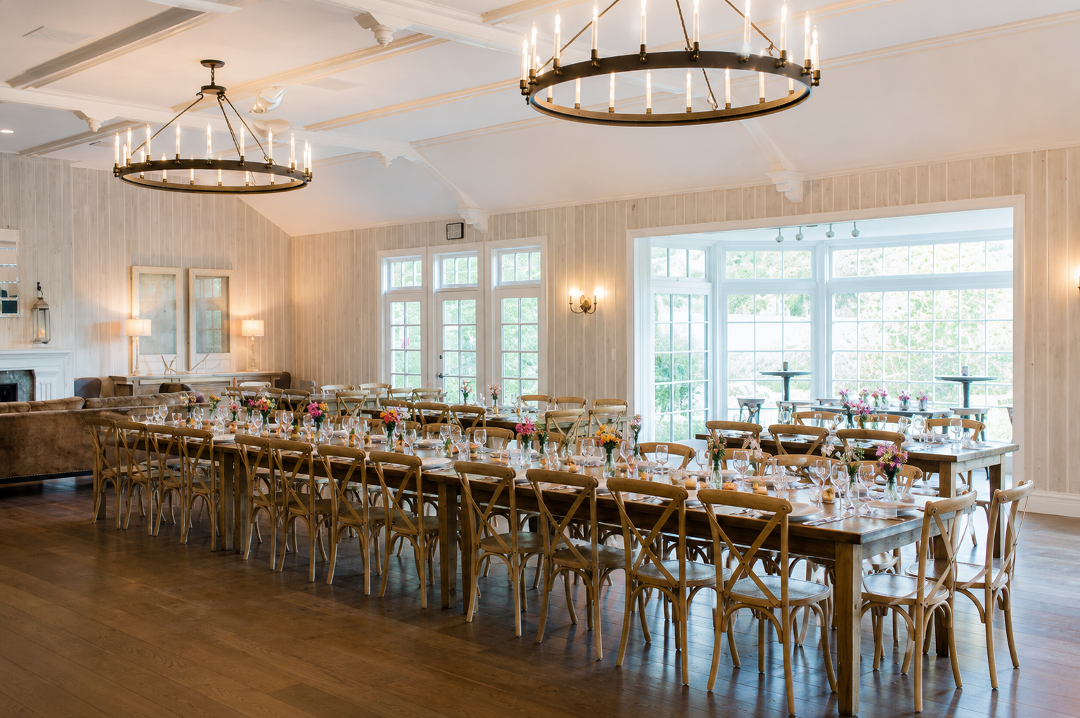 The Lodge at Malibou Lake indoor reception
