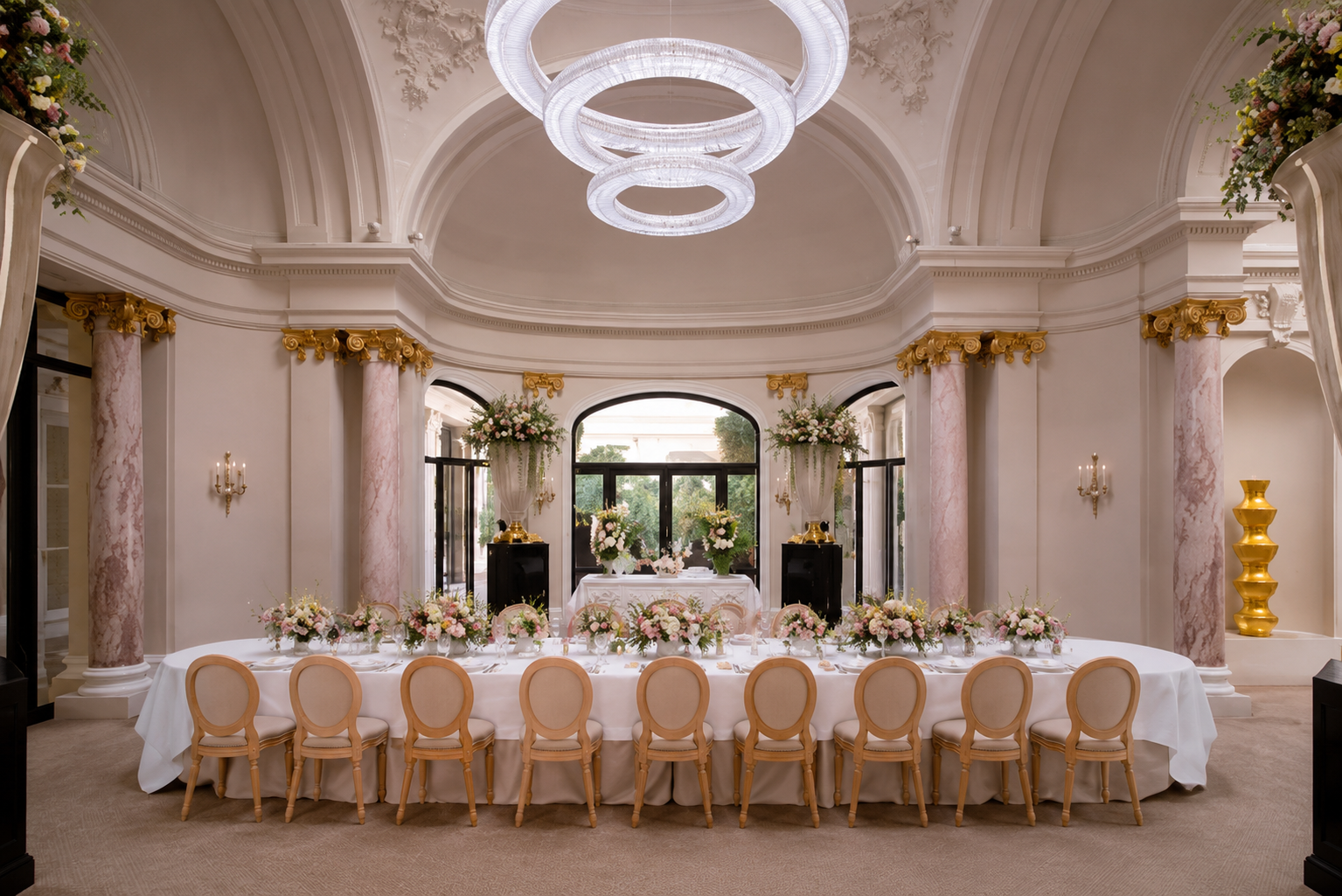 The Peninsula Beverly Hills reception