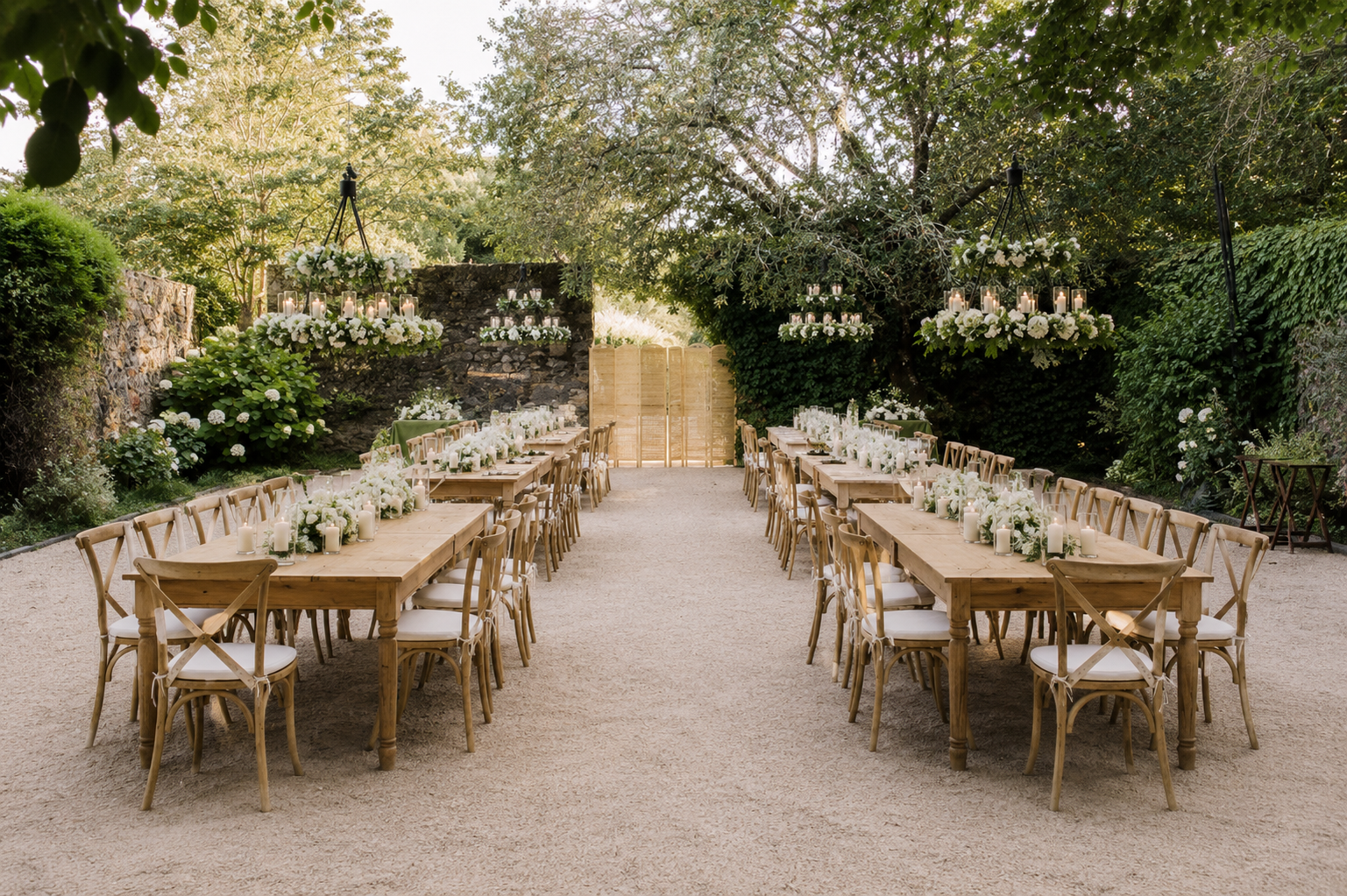 Annadel Estate Winery courtyard reception