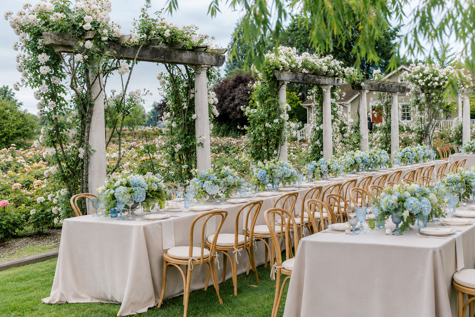 Garden Valley Ranch outdoor reception