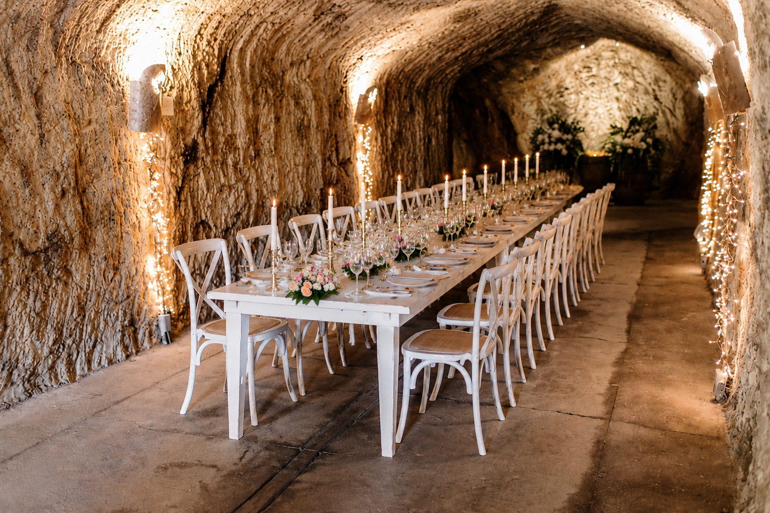 Hans Fahden Vineyards cave reception