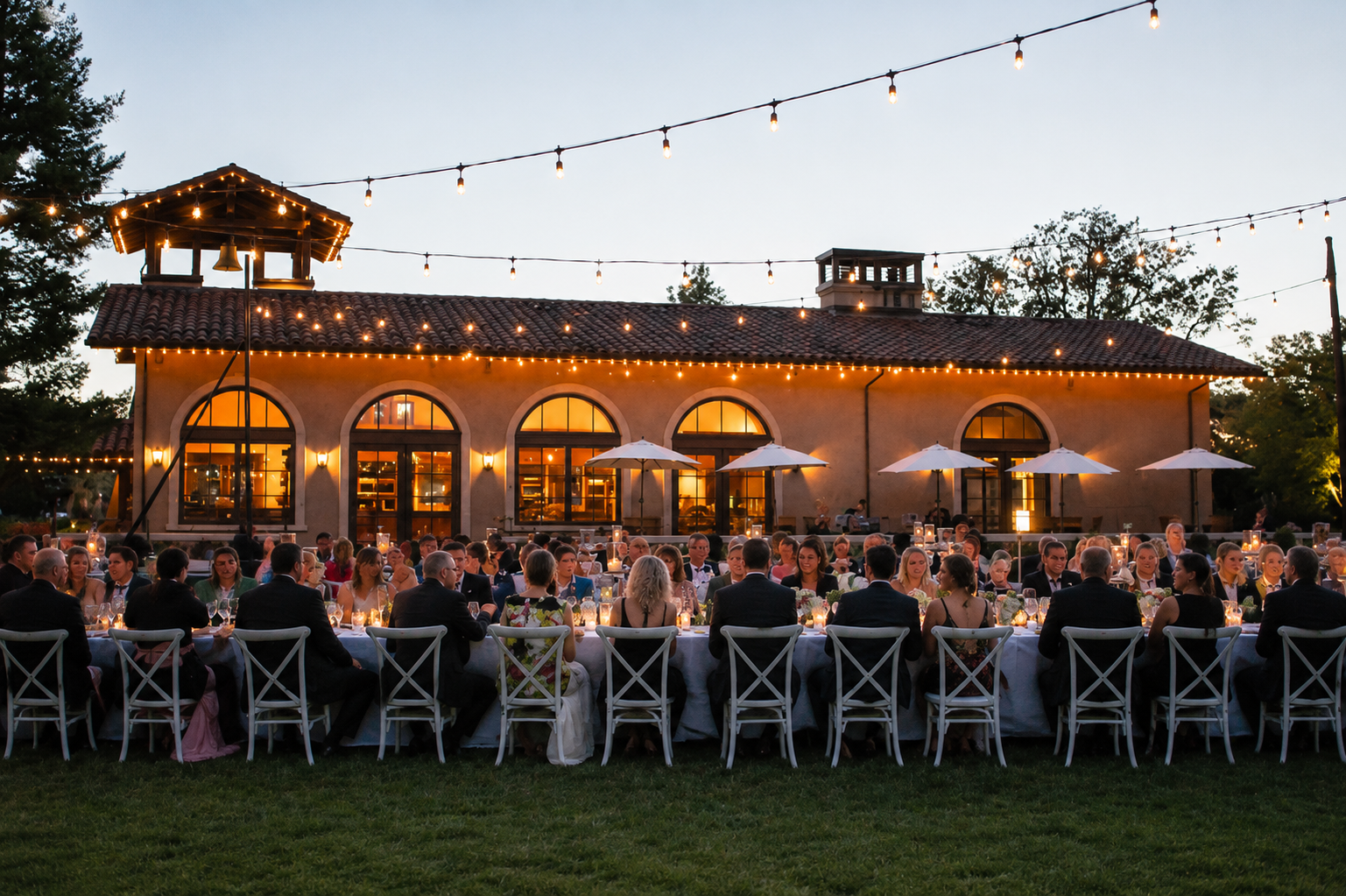 St. Francis Winery and Vineyards garden reception