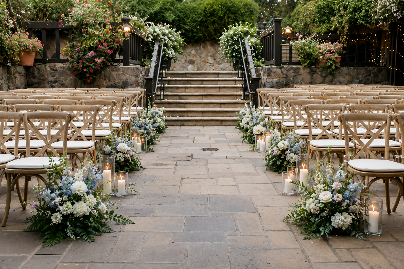 V. Sattui Winery ceremony garden