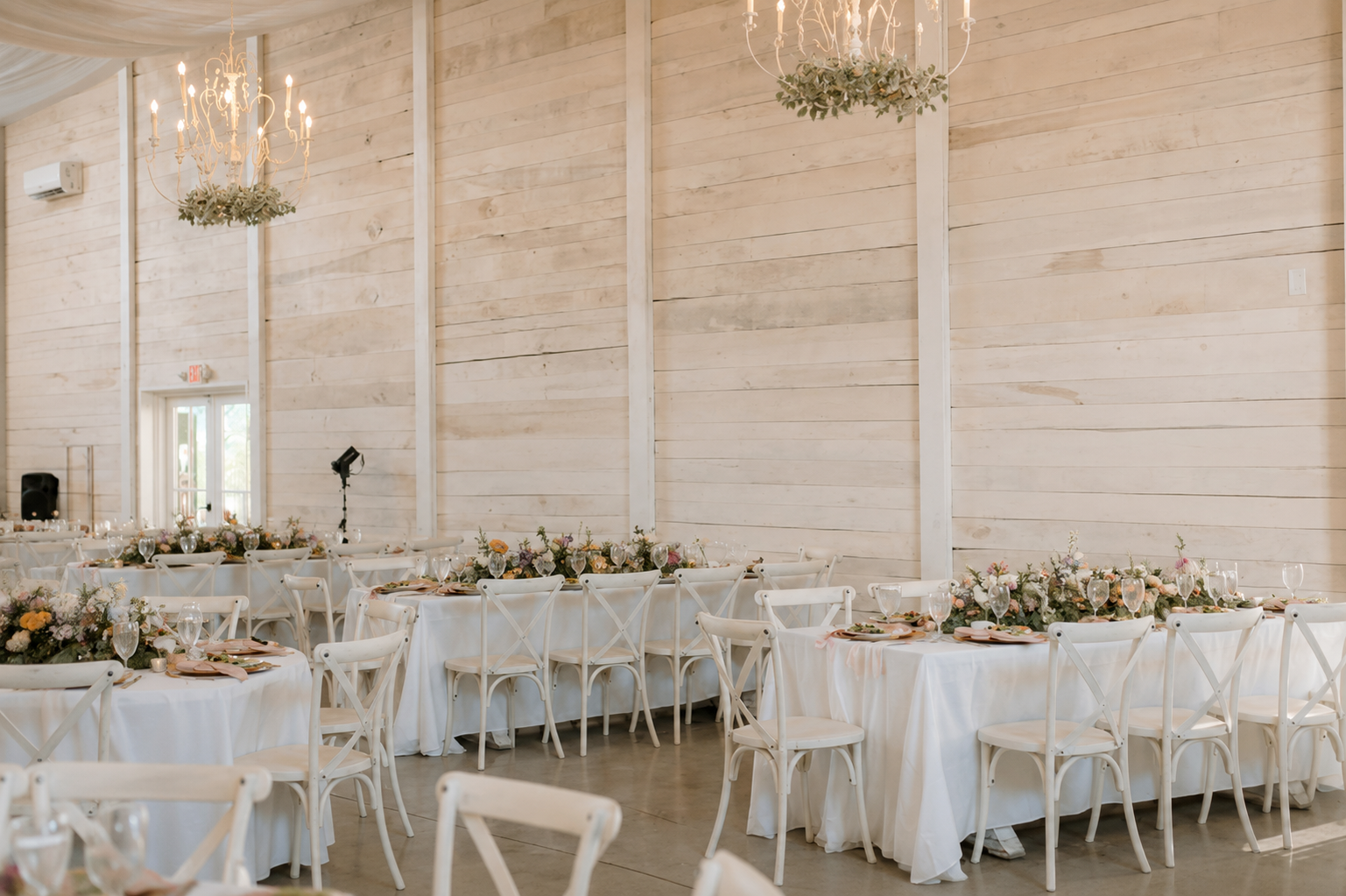 White Dove Barn rustic reception