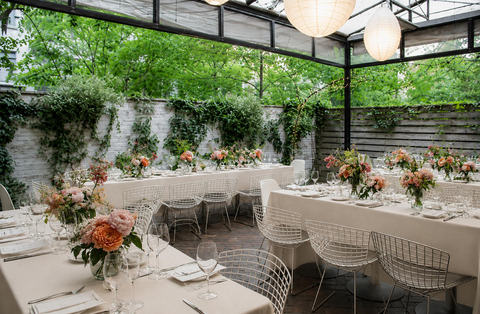 Bottino nyc restaurant intimate reception