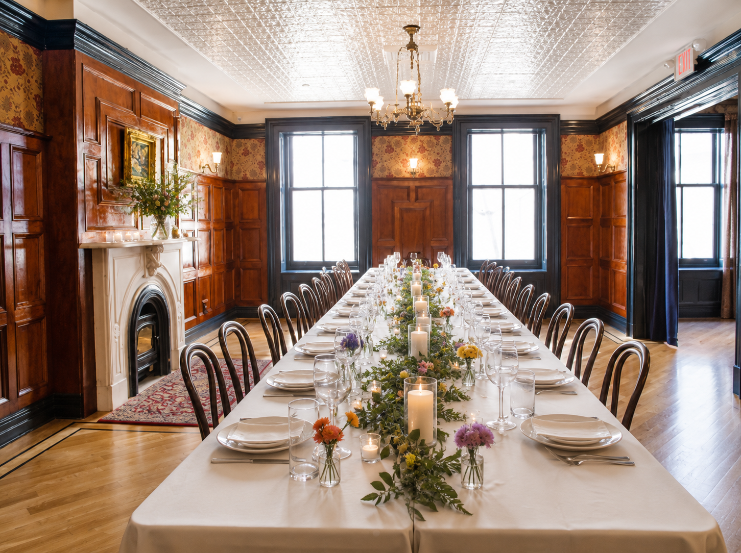 Gage & Tollner intimate reception