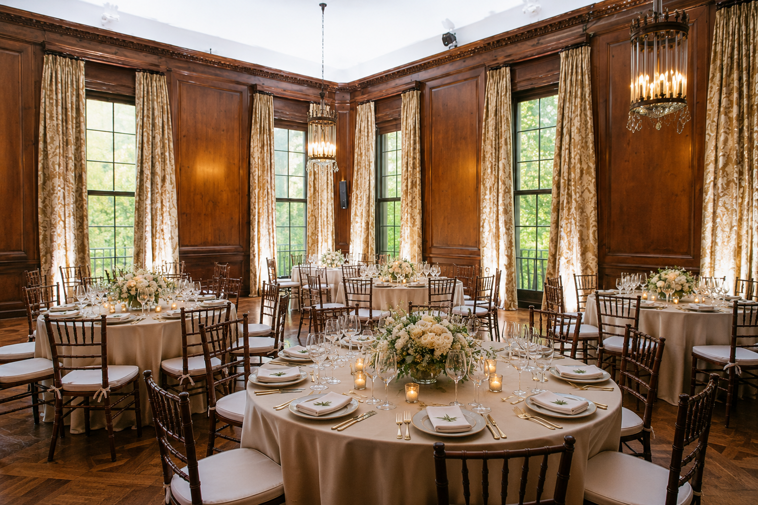 Harold Pratt House traditional reception room