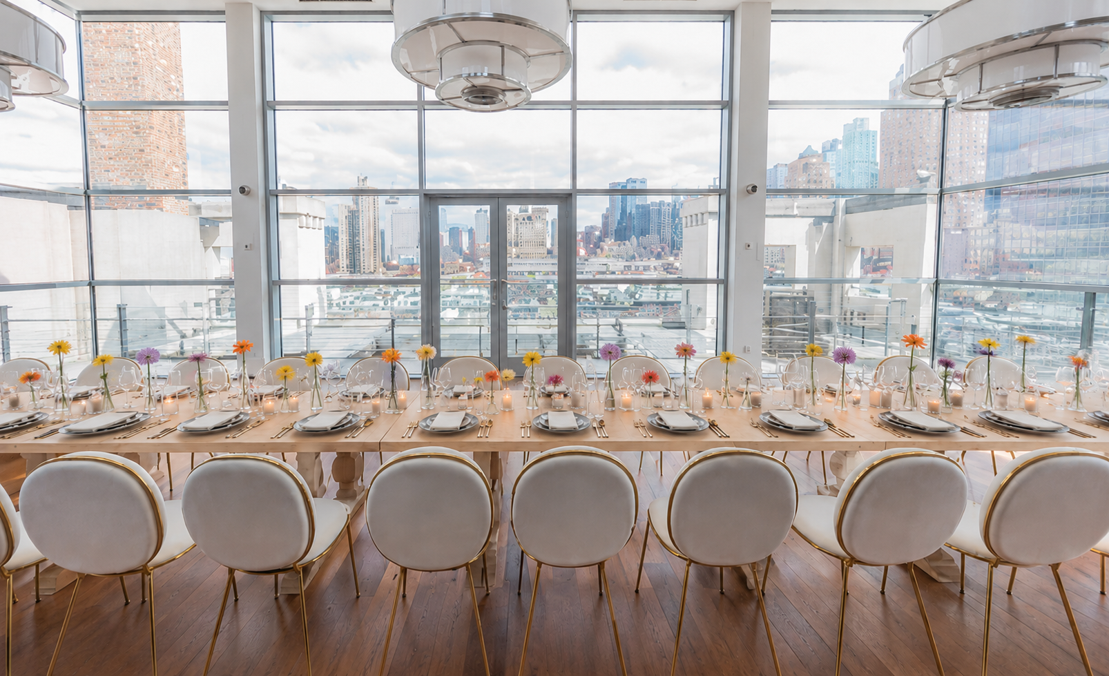 Penthouse 45 skyline view intimate reception