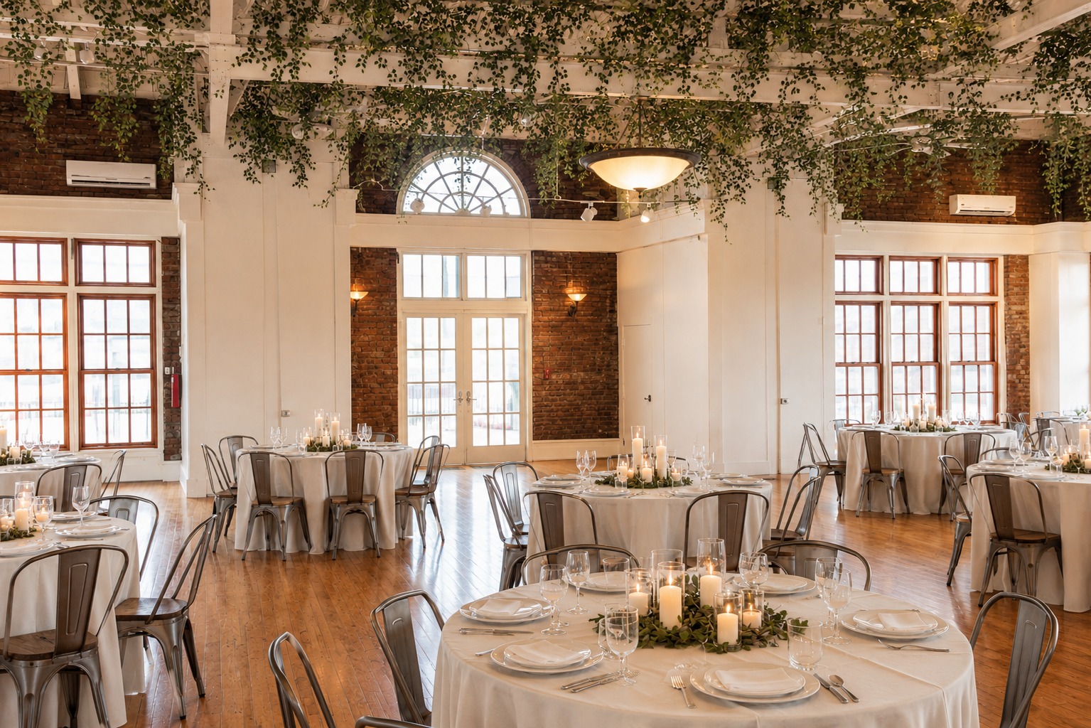 Prospect Park Picnic House indoor reception
