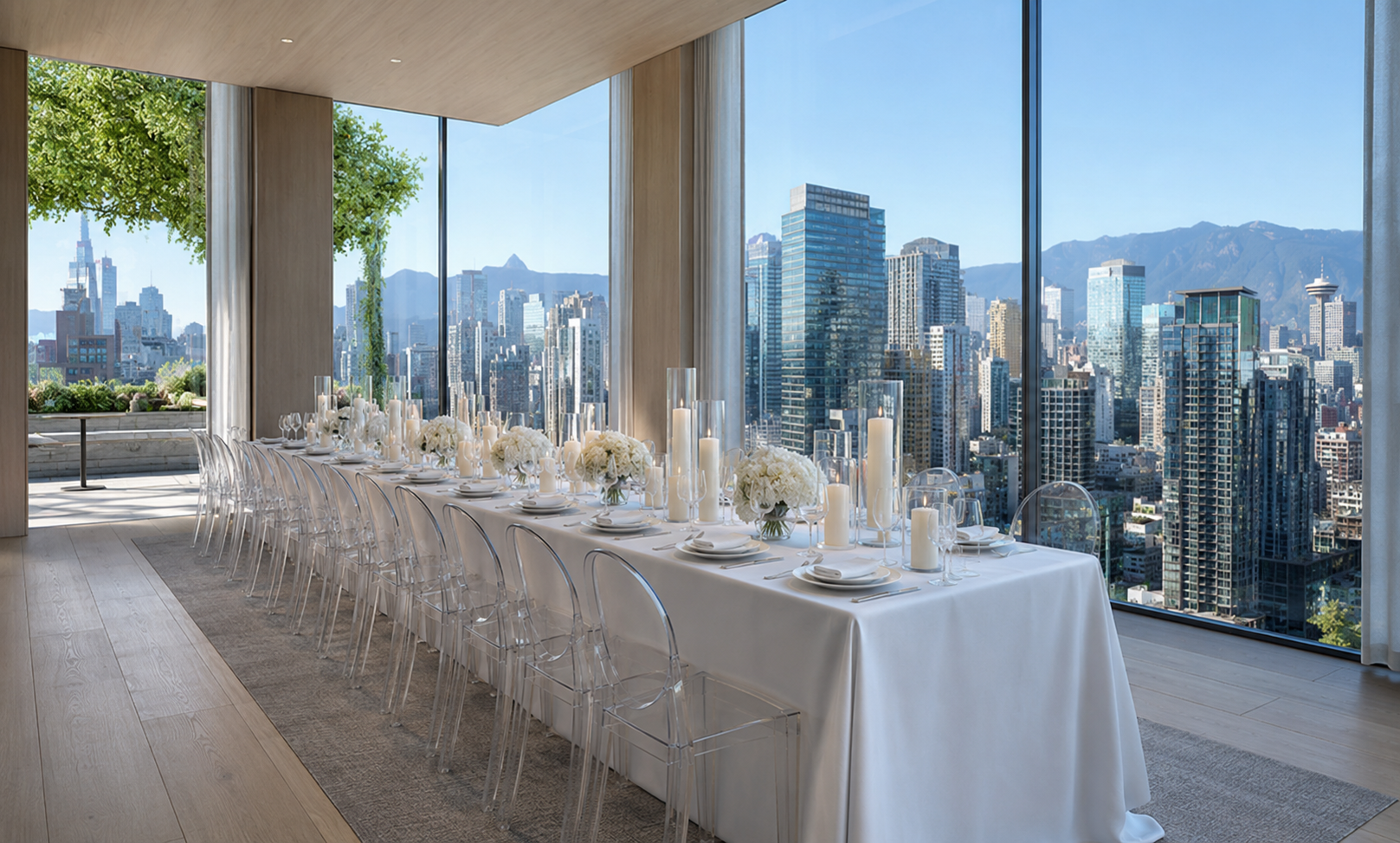 PUBLIC Hotel skyline reception