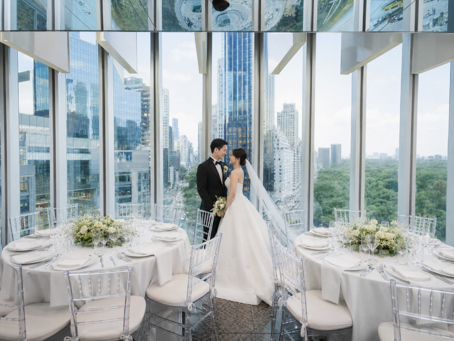 Robert nyc wedding reception bridal shot