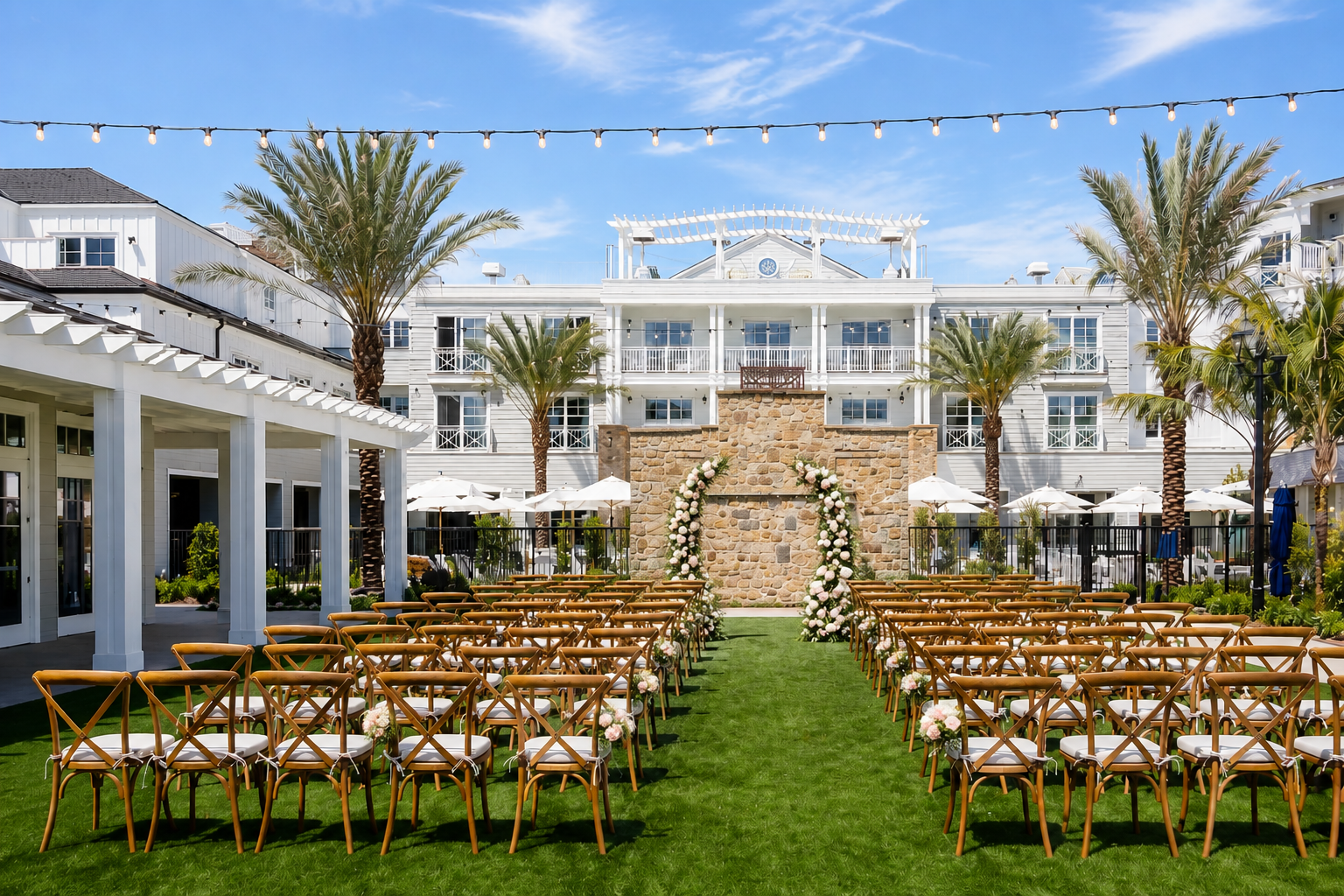 Lido House, Autograph Collection garden ceremony