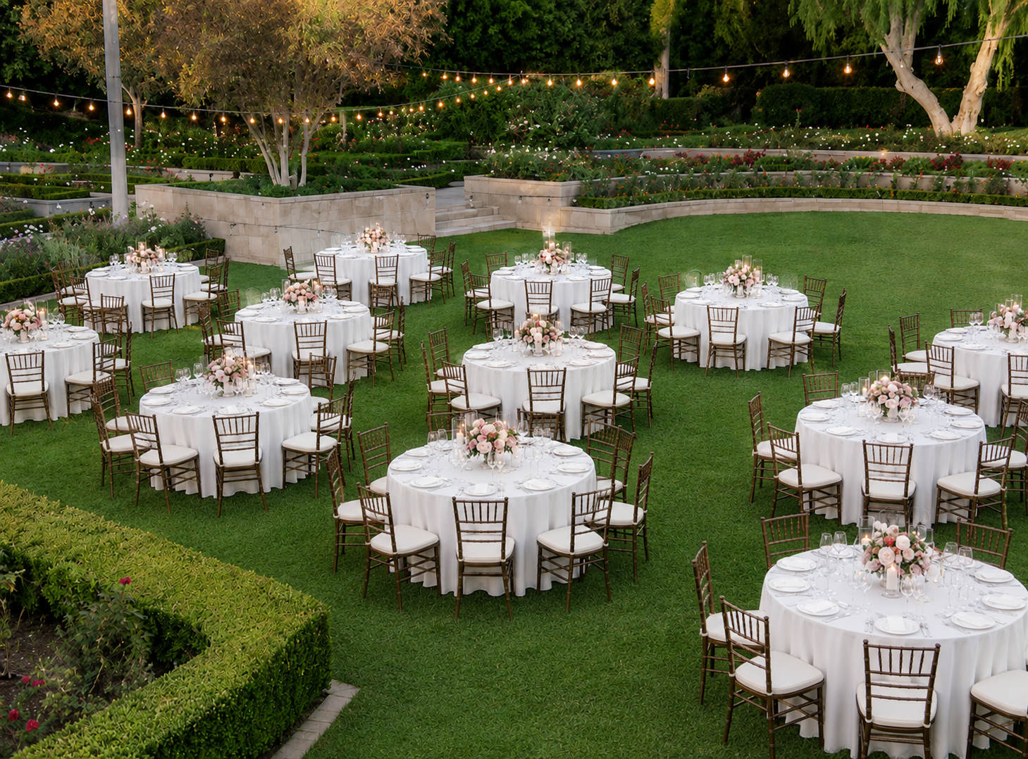 Richard Nixon Presidential Library and Museum garden reception