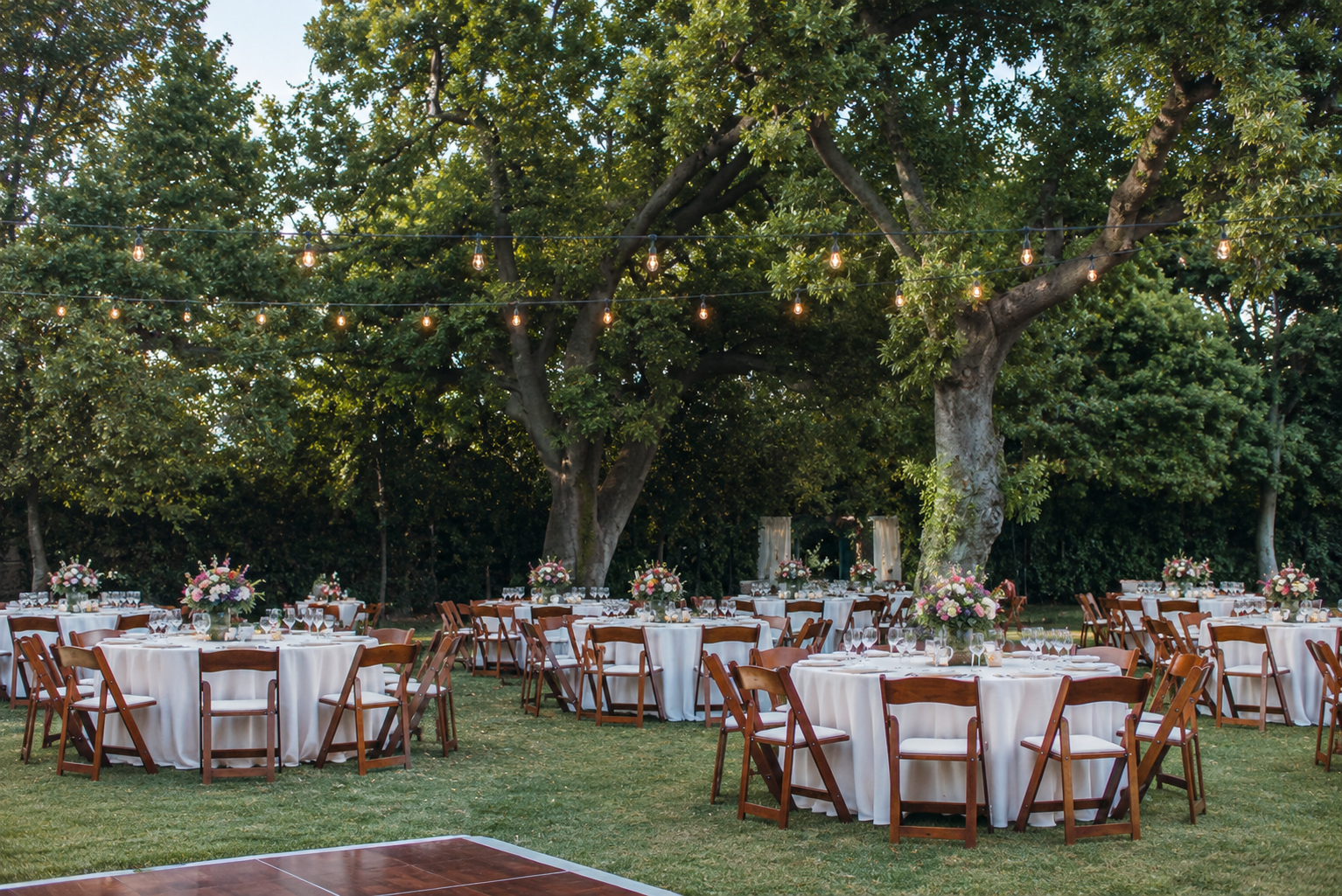 The Griffith House garden reception