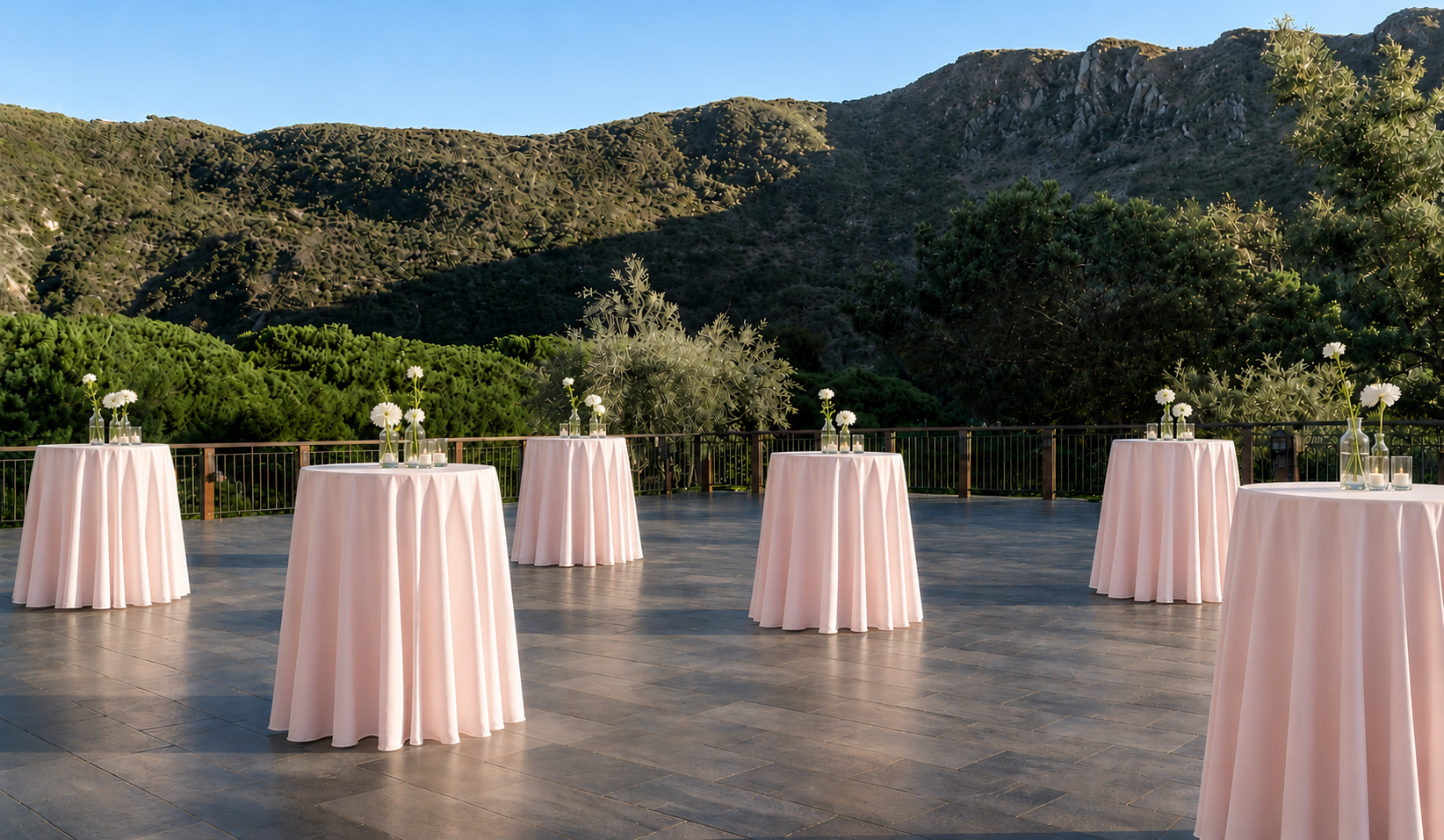 The Ranch at Laguna Beach mountain view cocktail hour