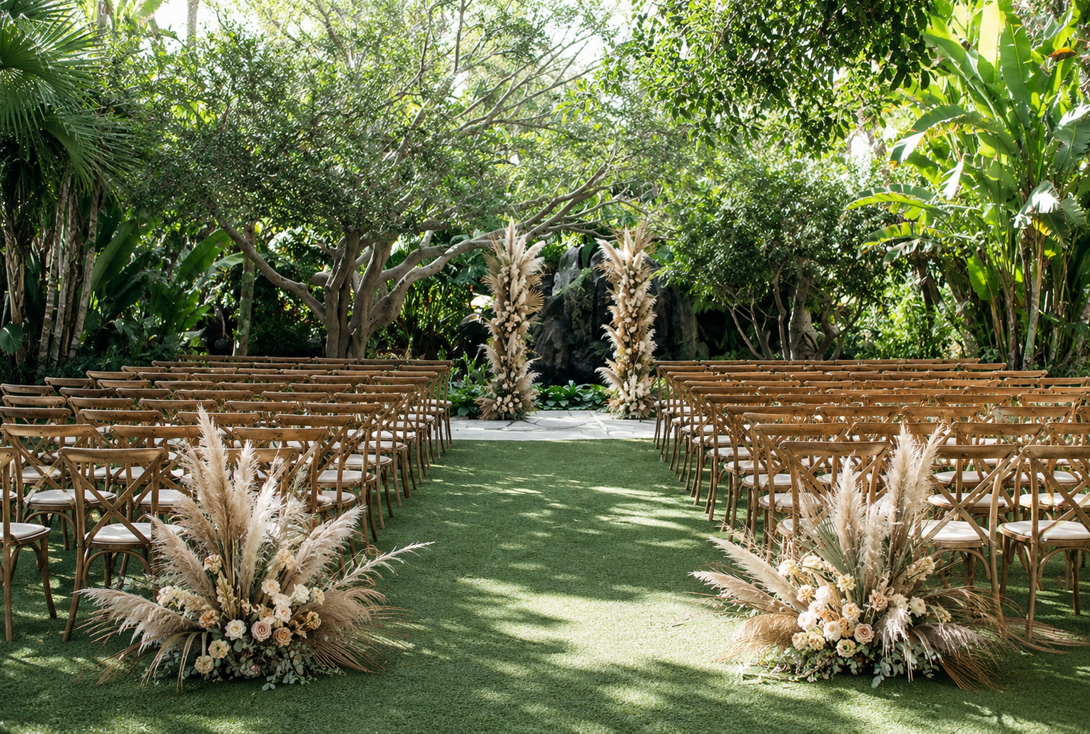Botanica by Trademark Venues boho ceremony