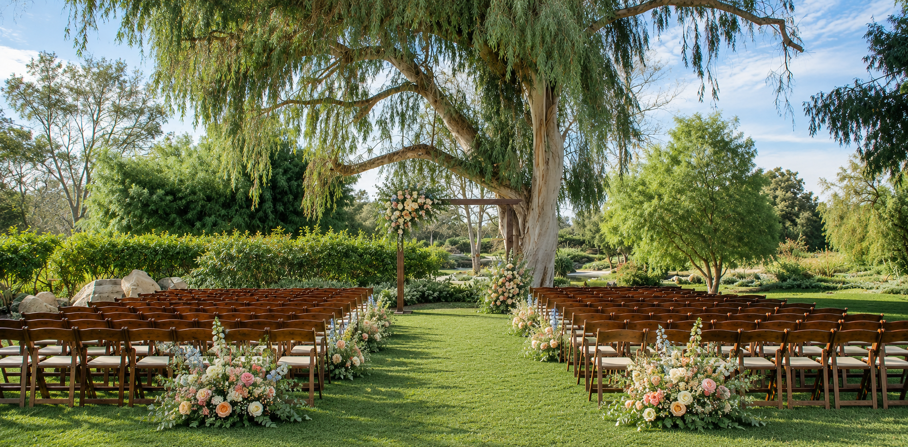 Galway Downs by Wedgewood Weddings ceremony under a tree