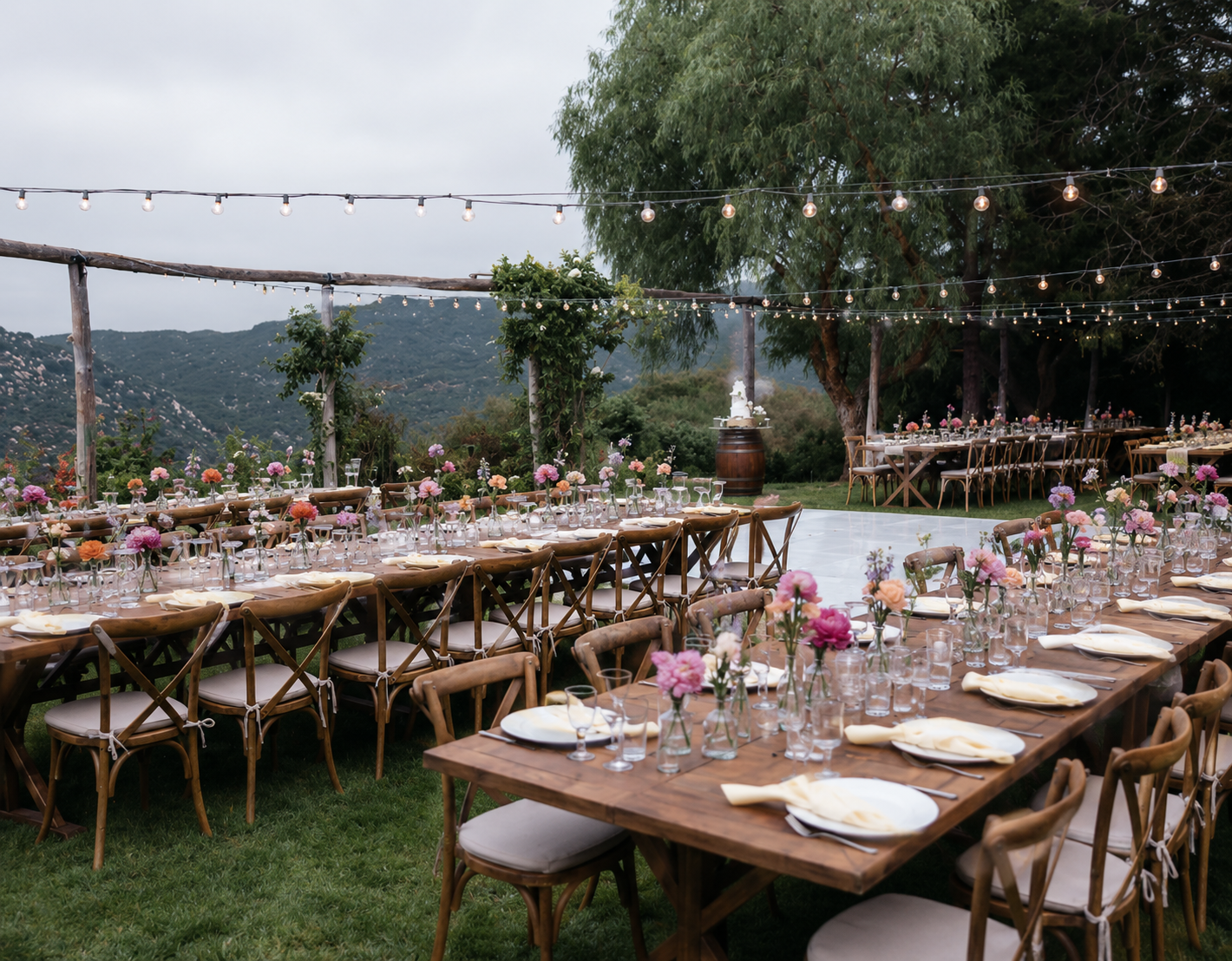 Secluded Garden Estate outdoor reception