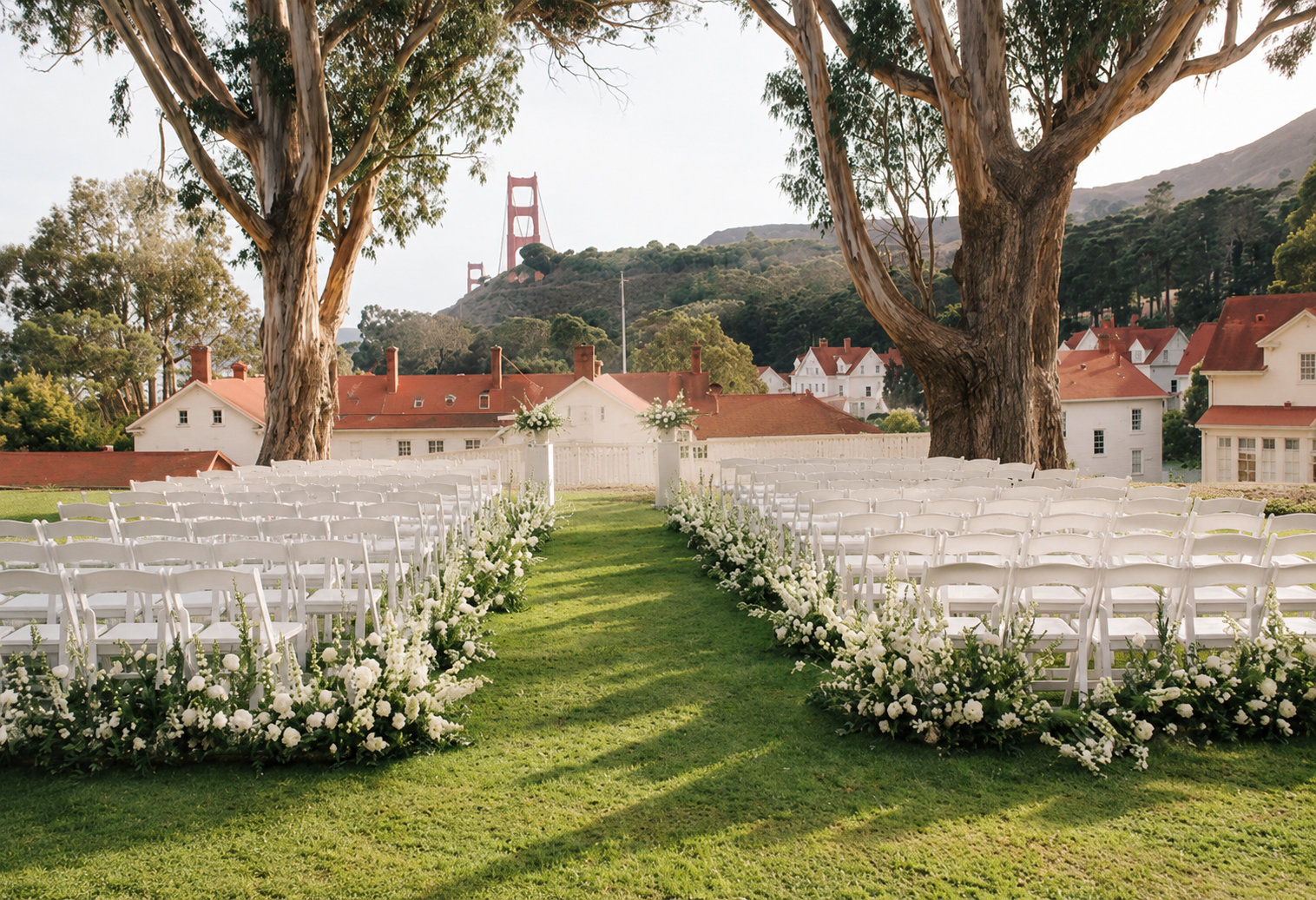 Cavallo Point golden gate bridge ceremony