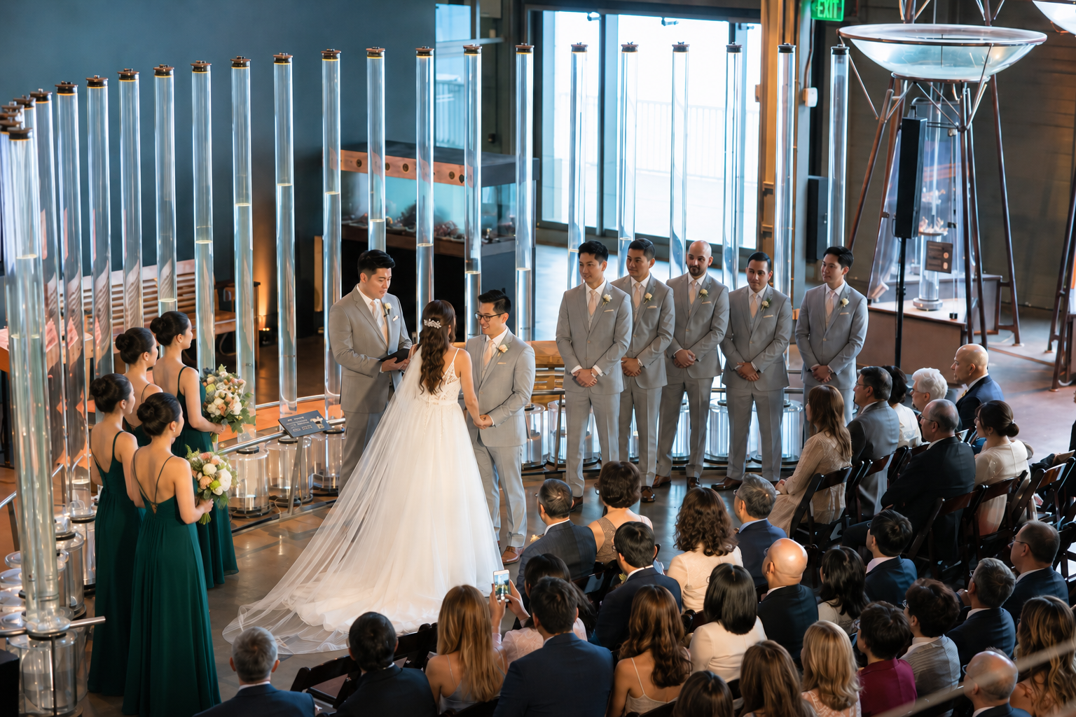 Exploratorium ceremony