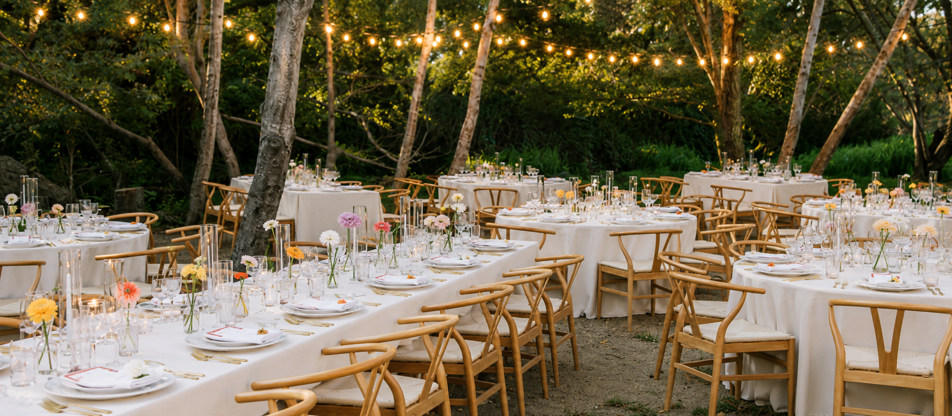 Olema House garden courtyard reception