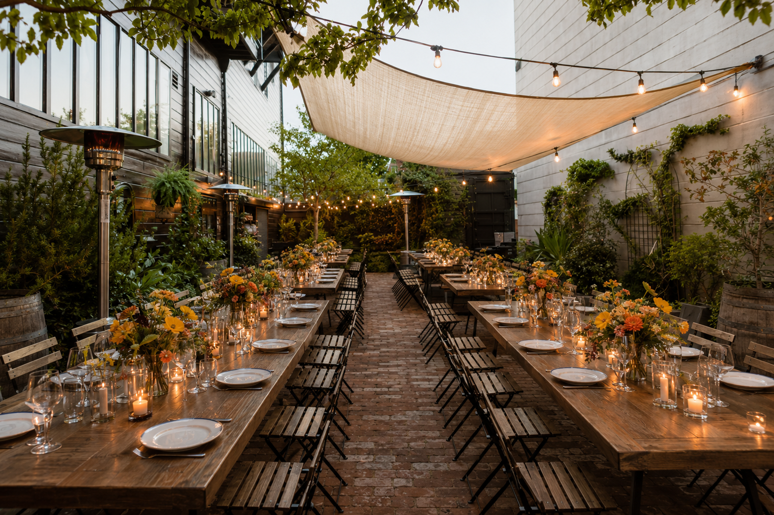 Stable Cafe intimate reception