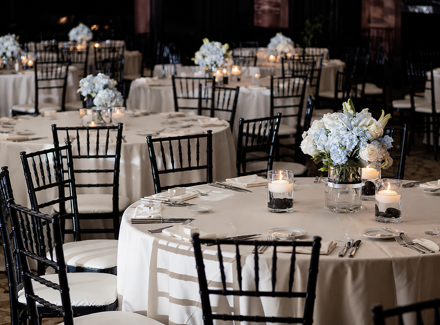 The Clift Royal Sonesta ballroom reception