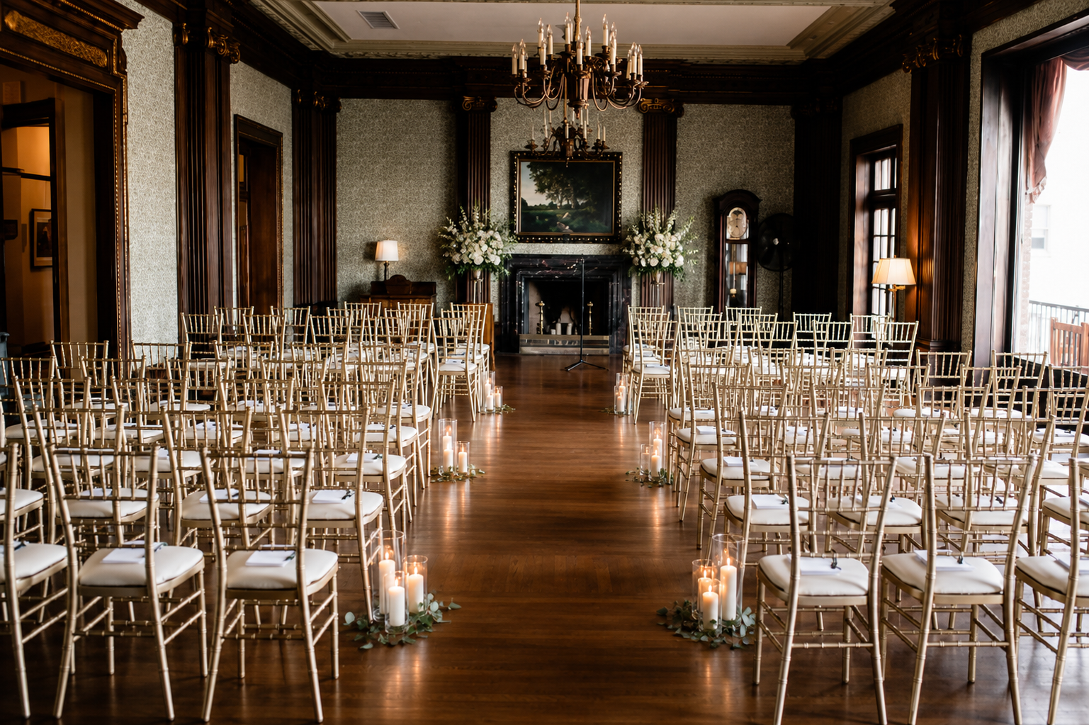 University Club of San Francisco indoor ceremony