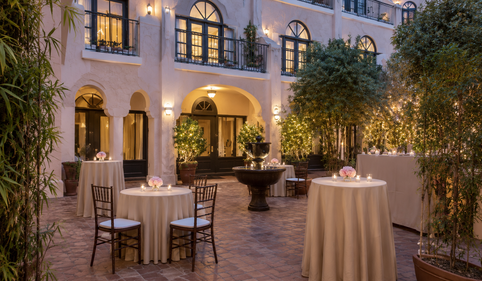 el PRADO Hotel cocktail hour reception